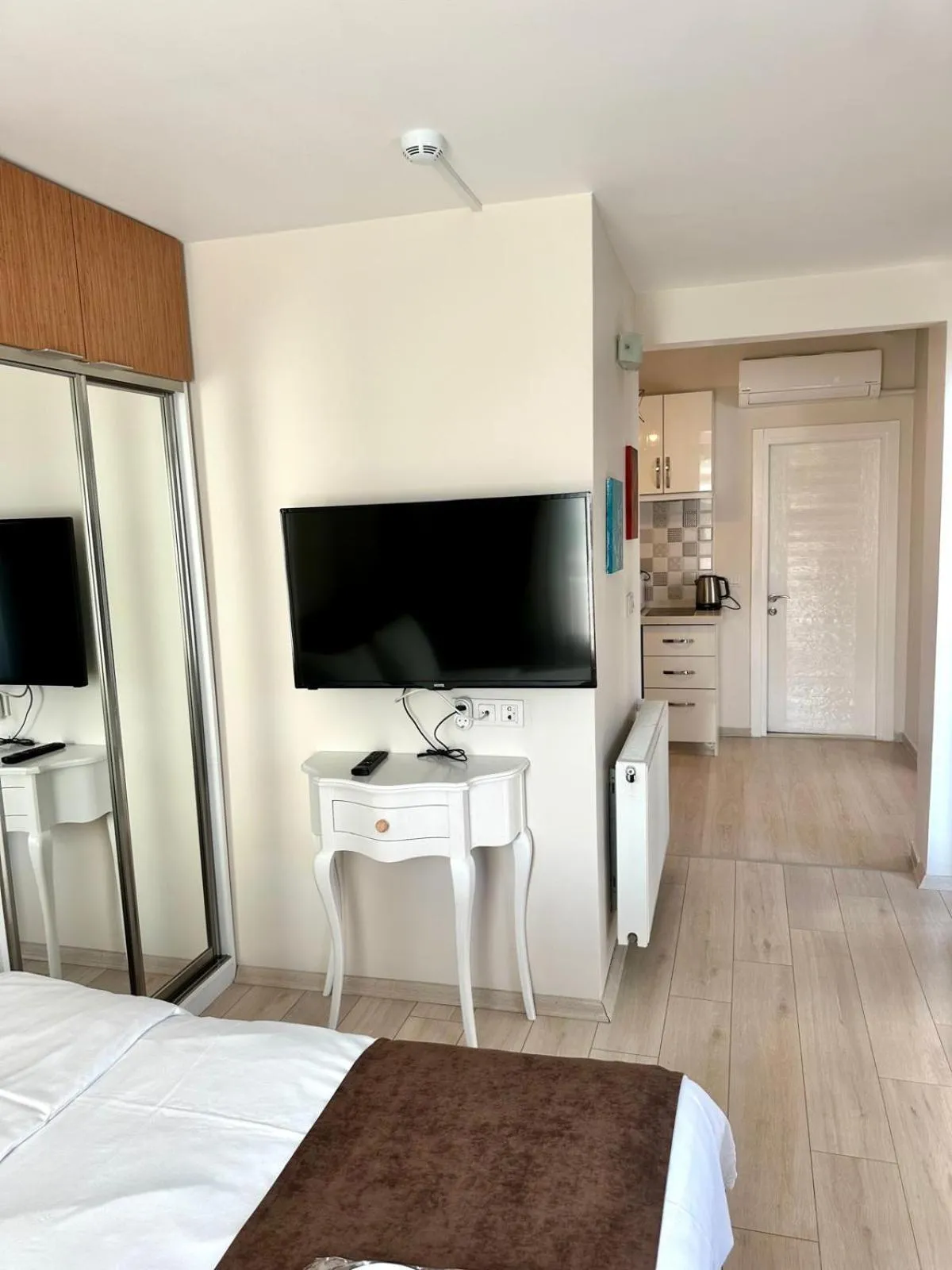 Bed in Şeker Apartments