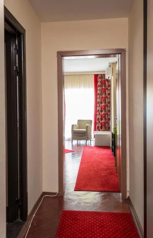 Seating area, Bed in Pelister Skopje
