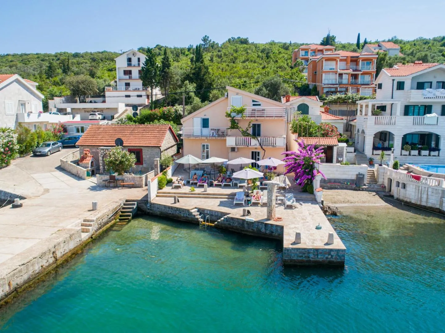 Beach in Apartments Novo Mulo