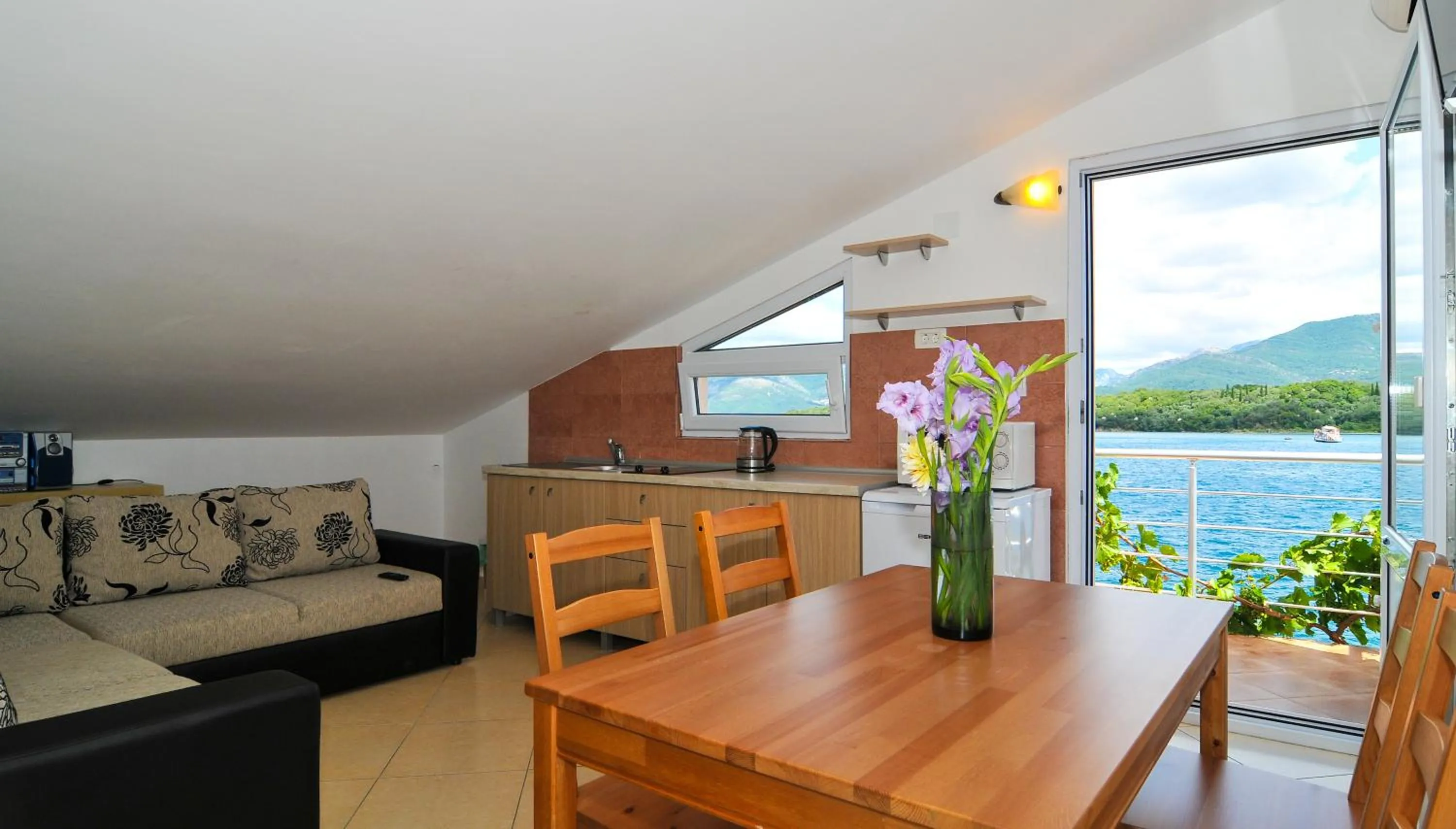 Kitchen or kitchenette in Apartments Novo Mulo