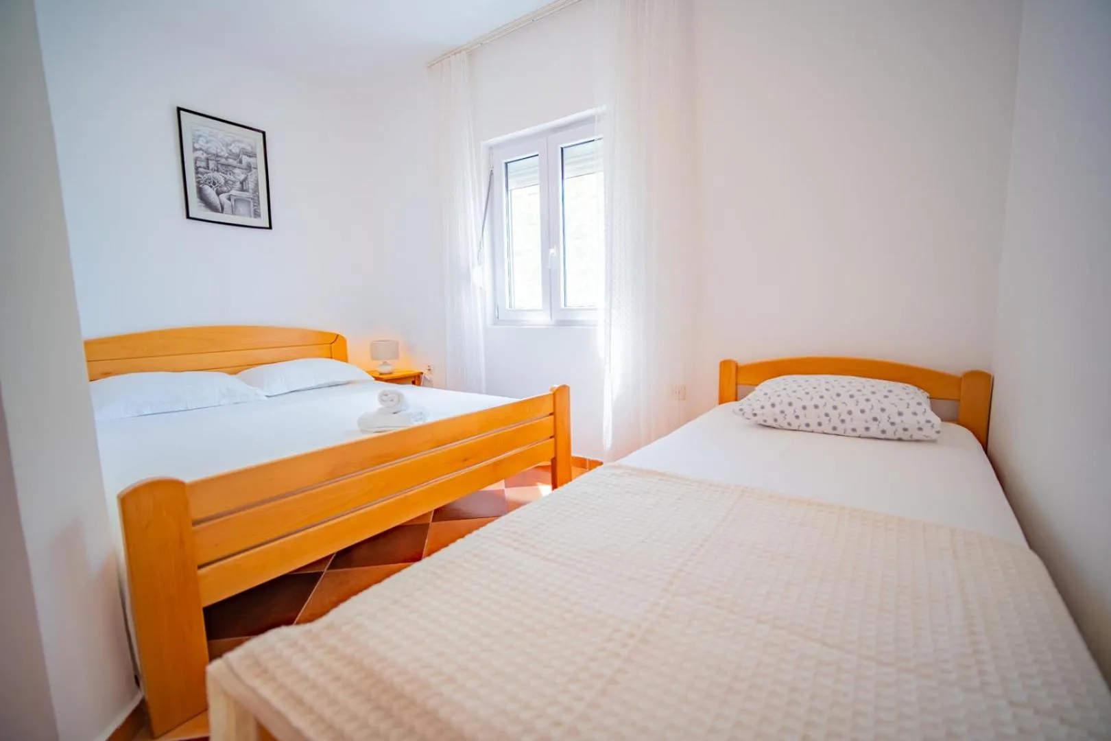 Bedroom, Bed in Apartments Novo Mulo