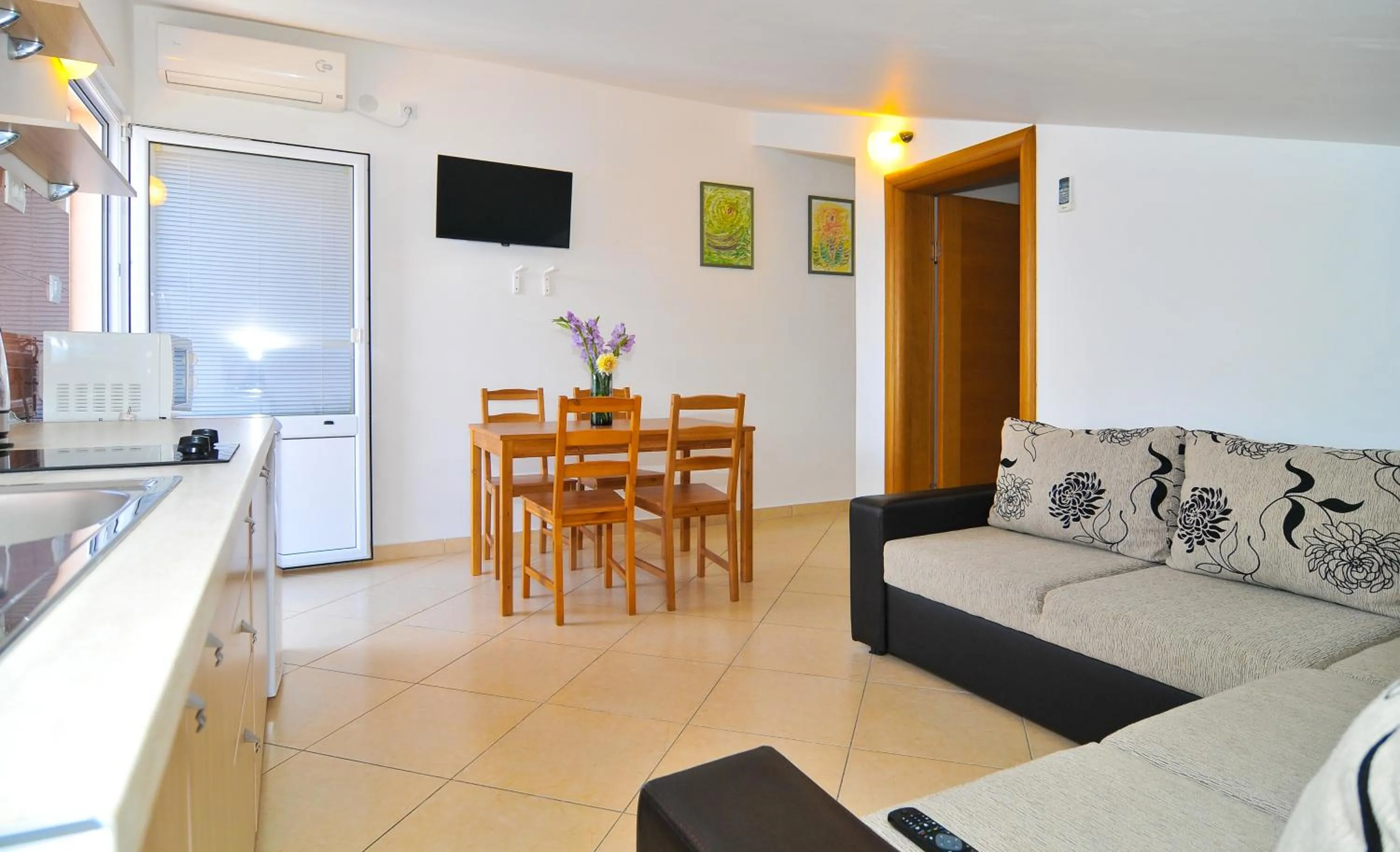 Kitchen or kitchenette in Apartments Novo Mulo