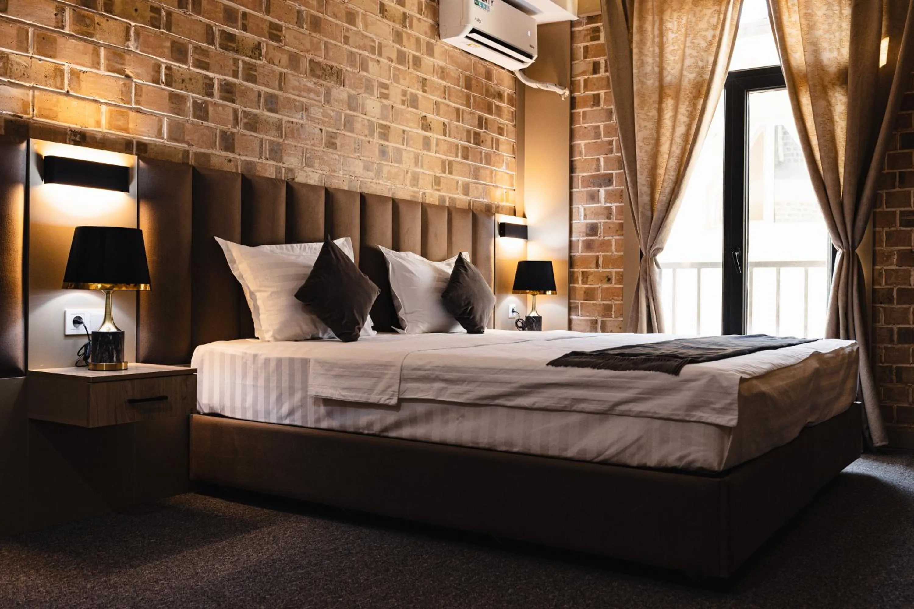 Bed in Art Air hotel