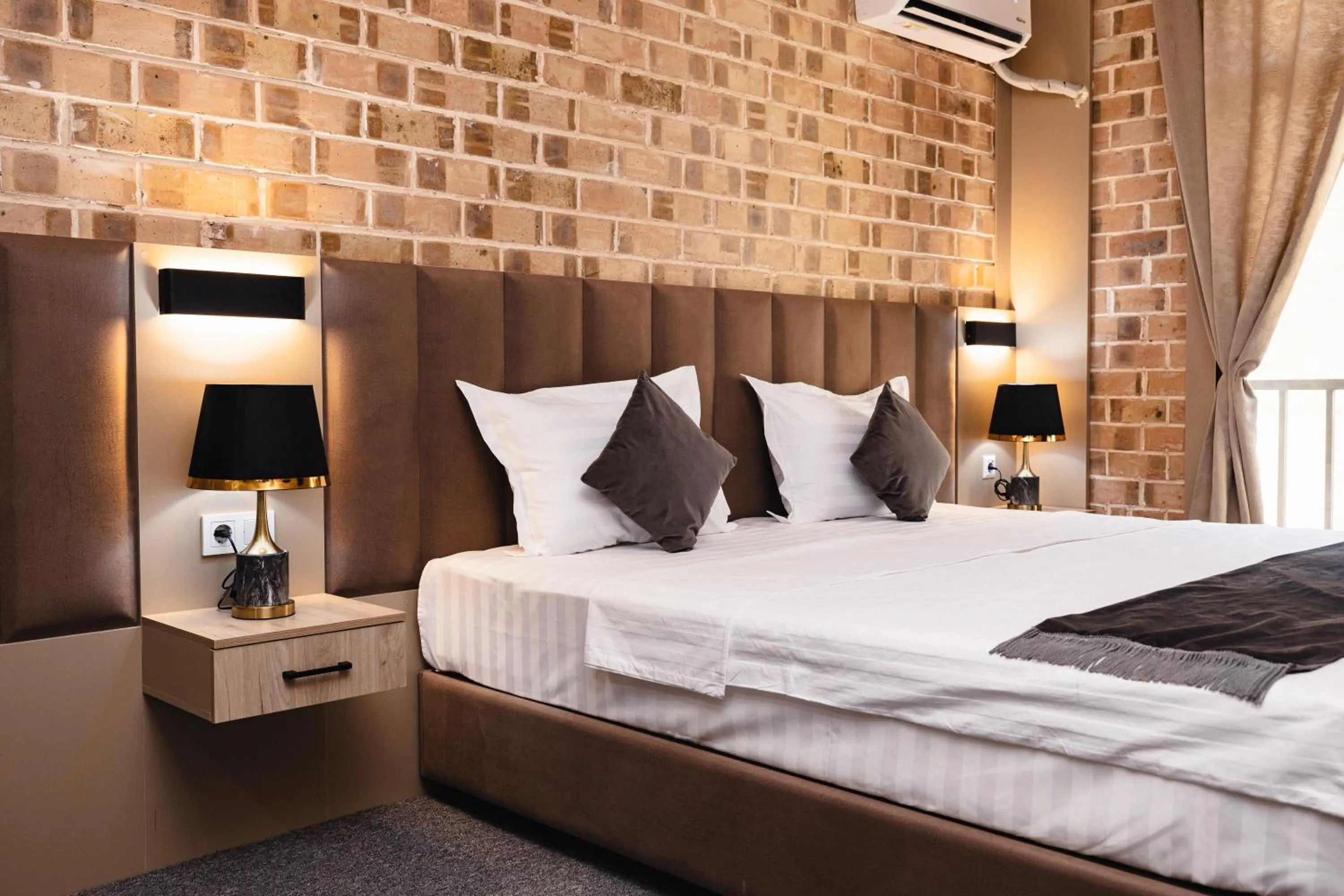 Bed in Art Air hotel