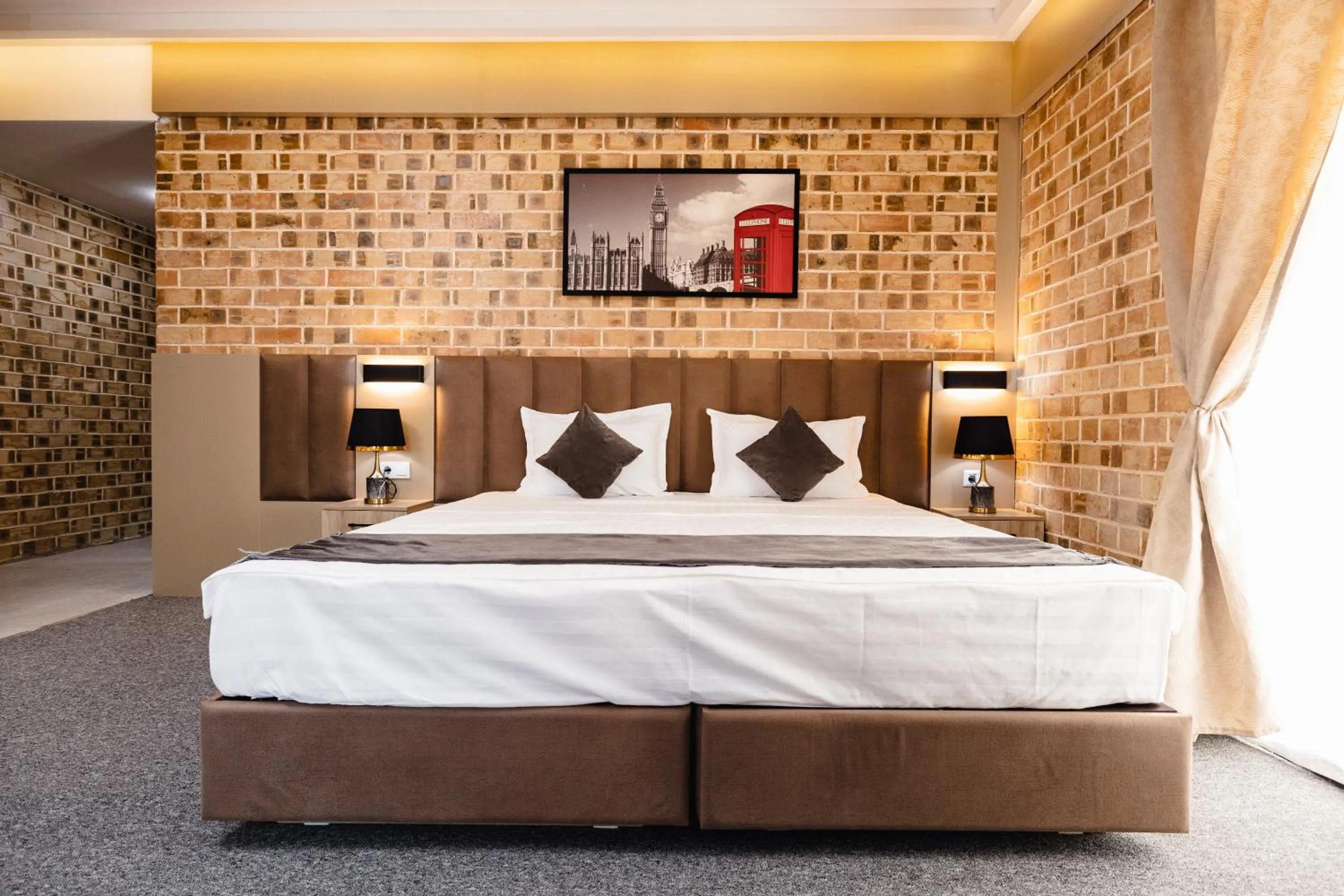 Bed in Art Air hotel