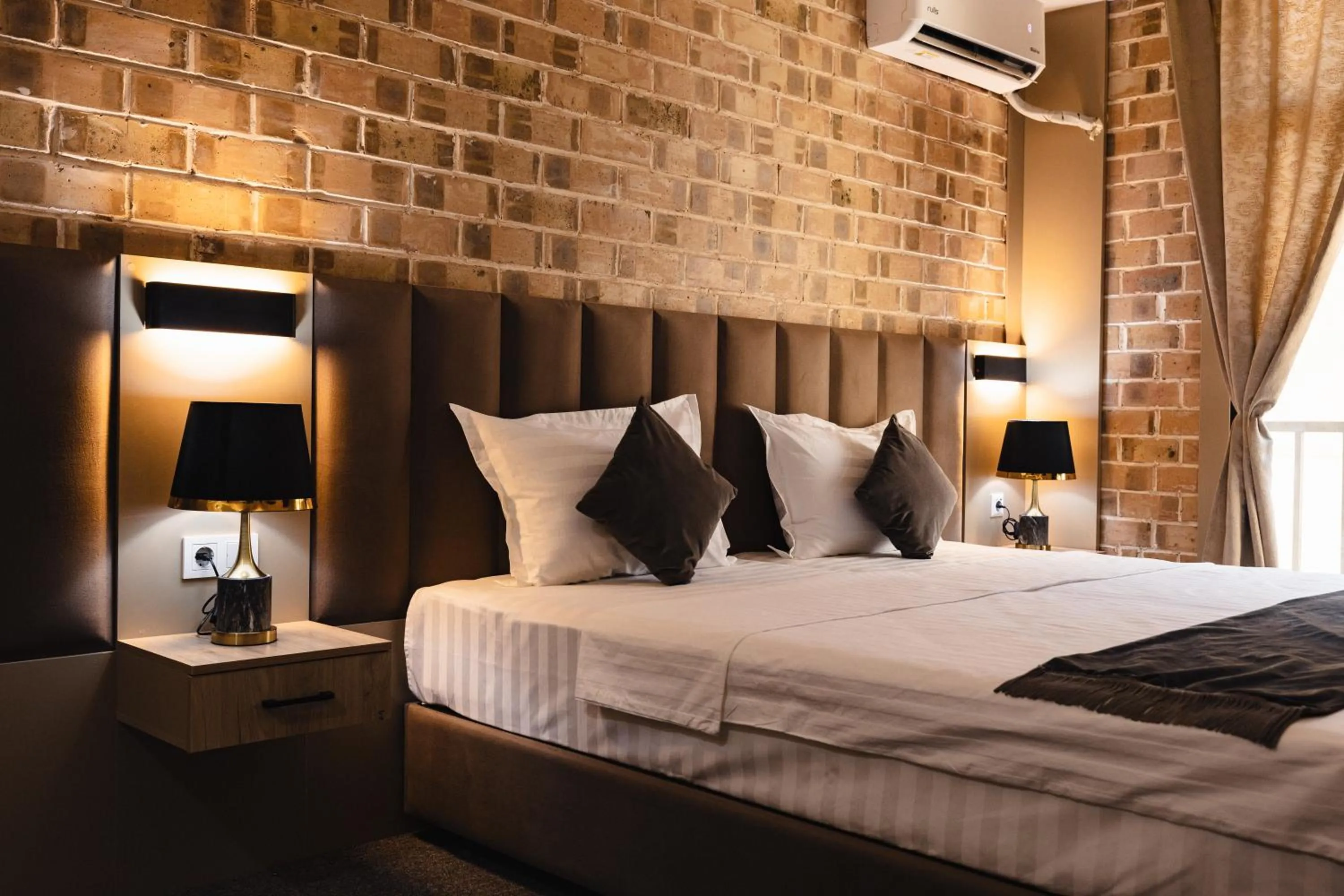 Bed in Art Air hotel