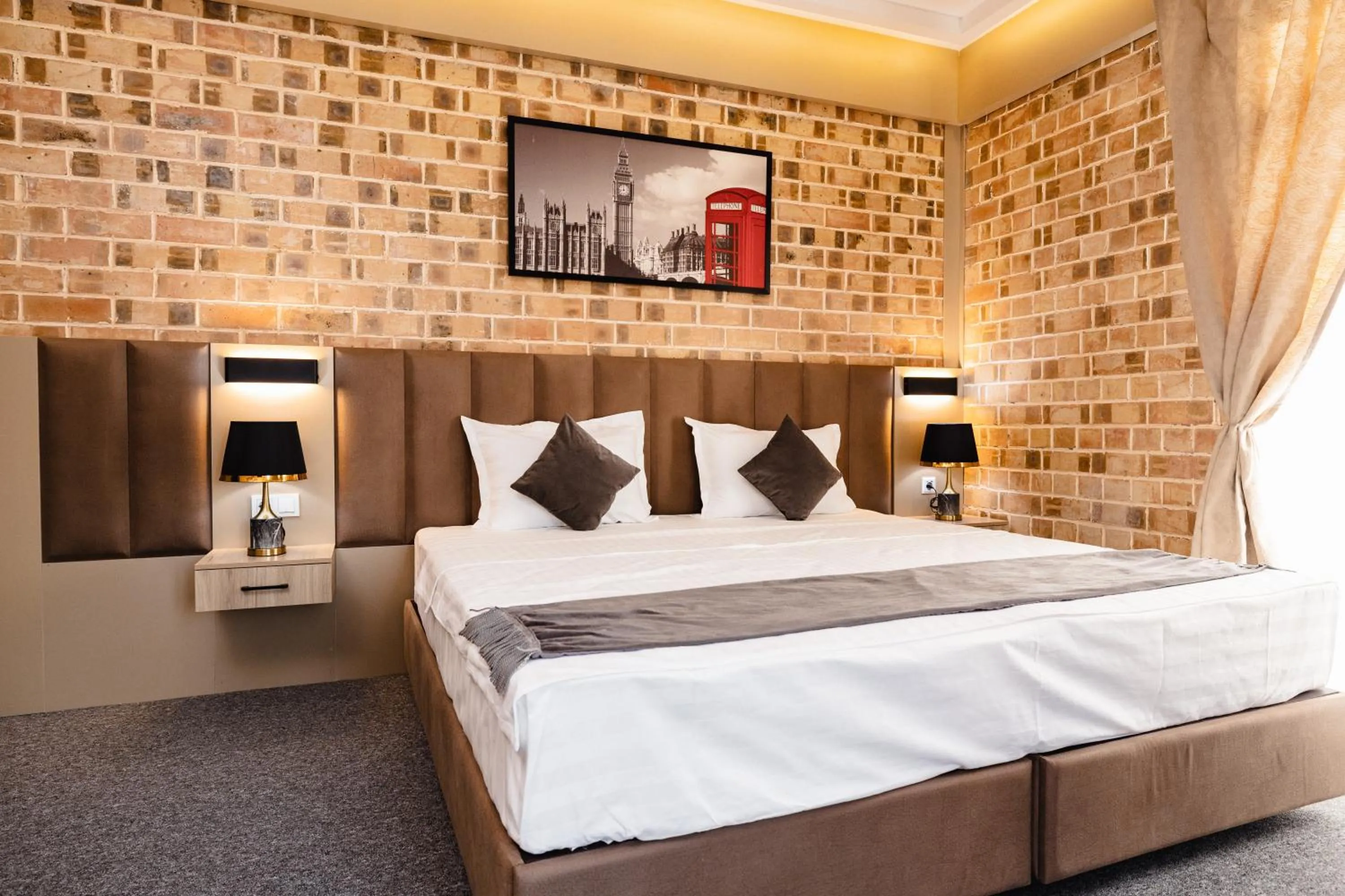 Bed in Art Air hotel