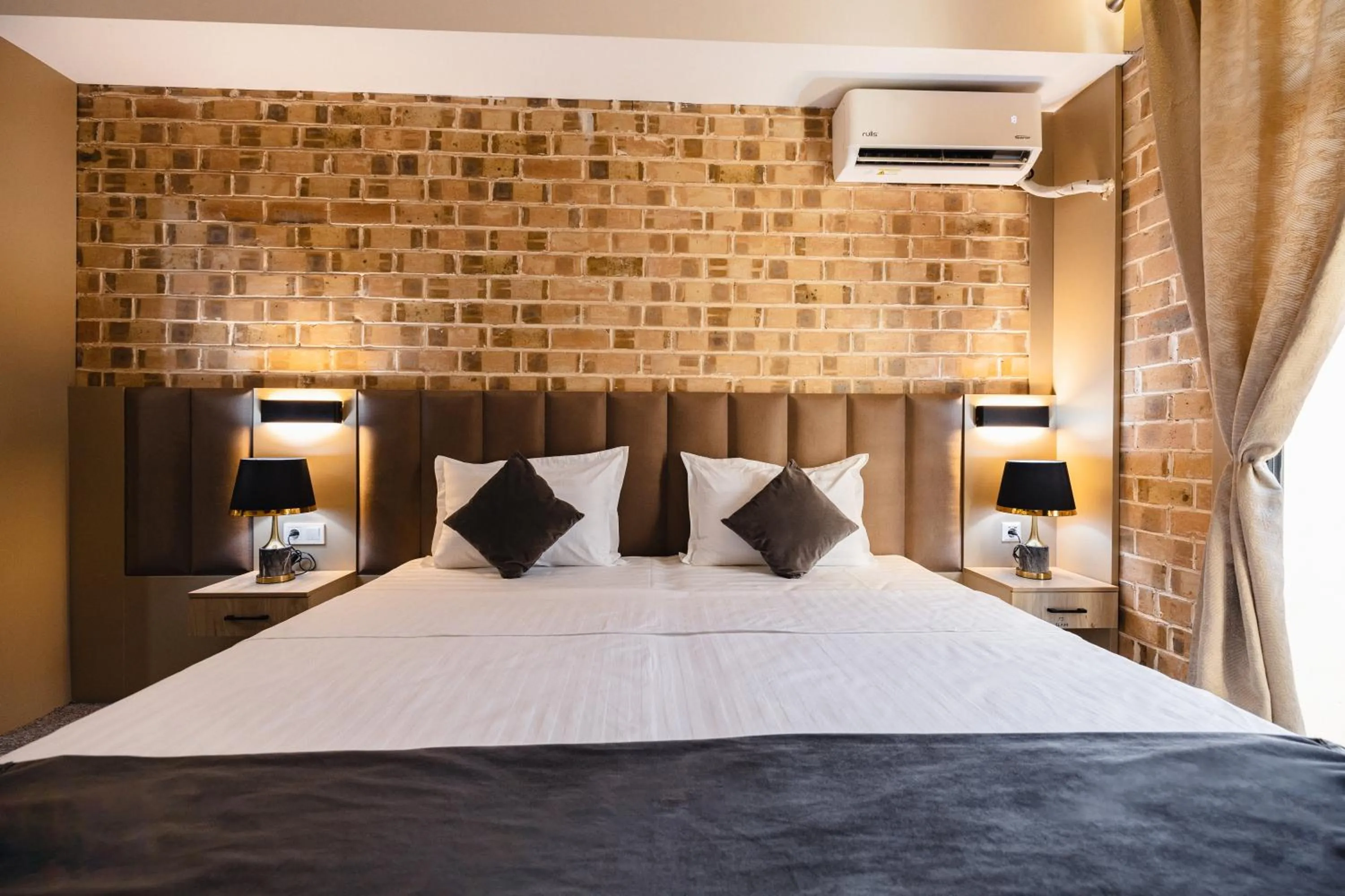 Bed in Art Air hotel