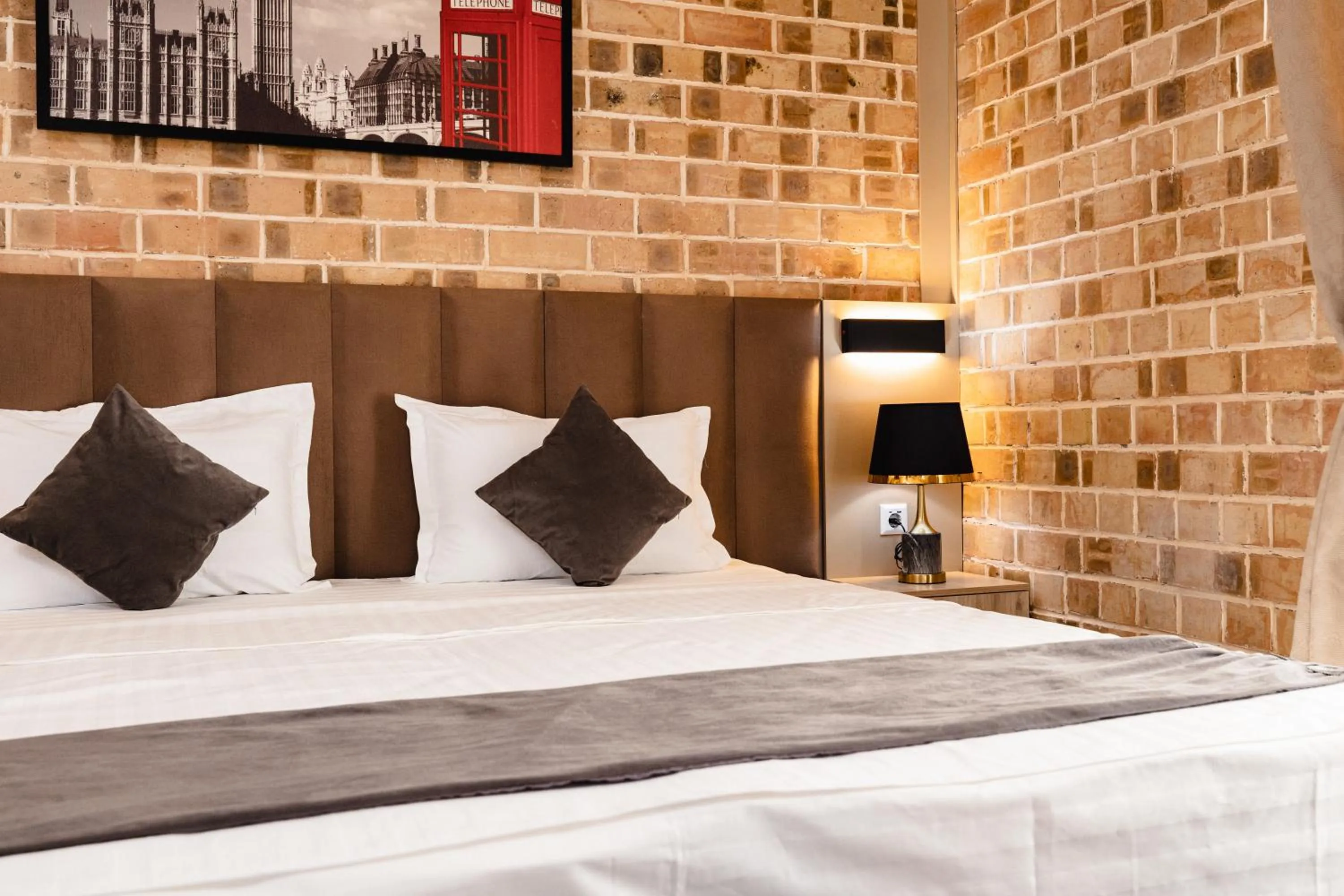 Bed in Art Air hotel