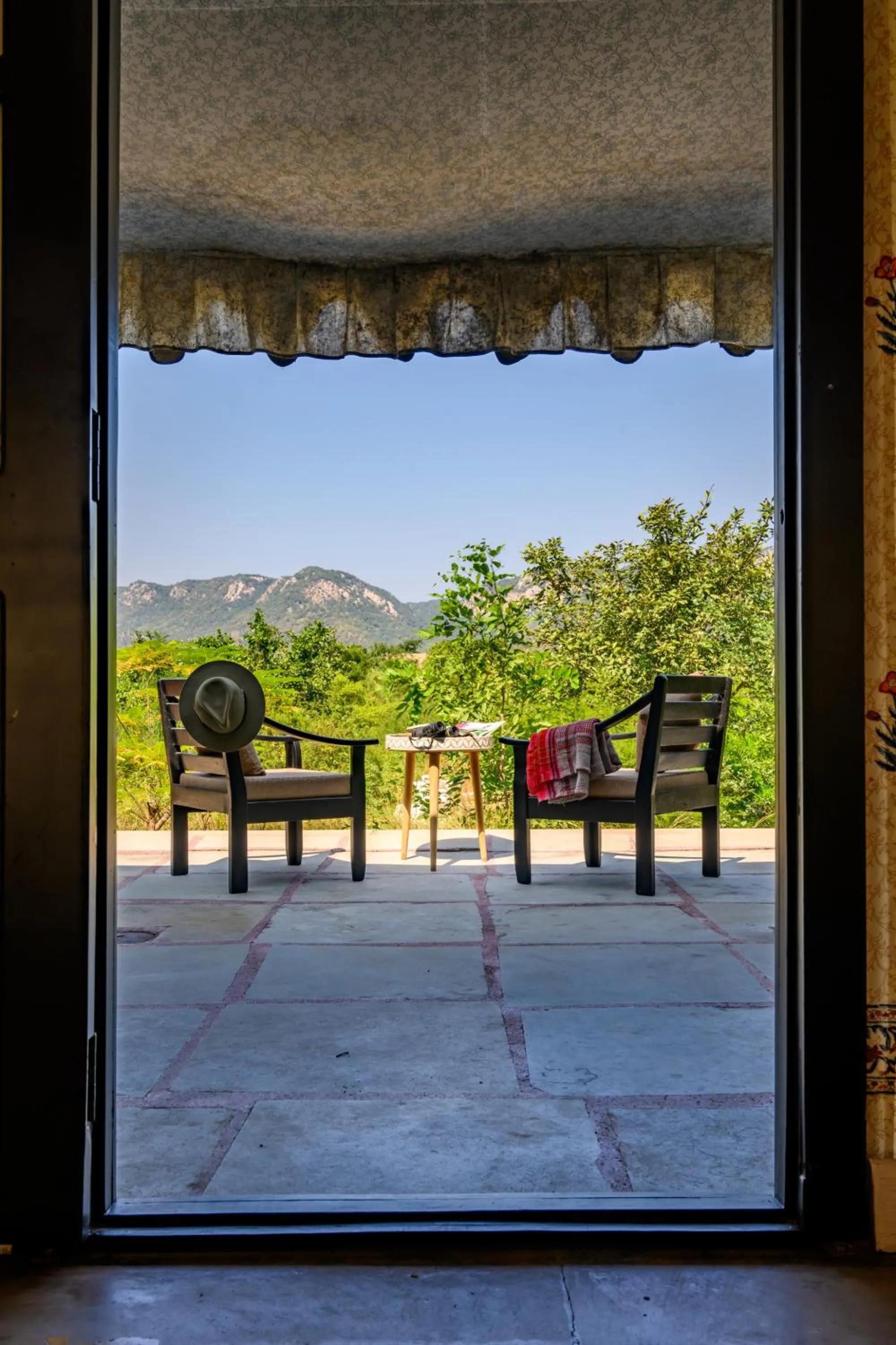 Patio in Utsav Camp Sariska