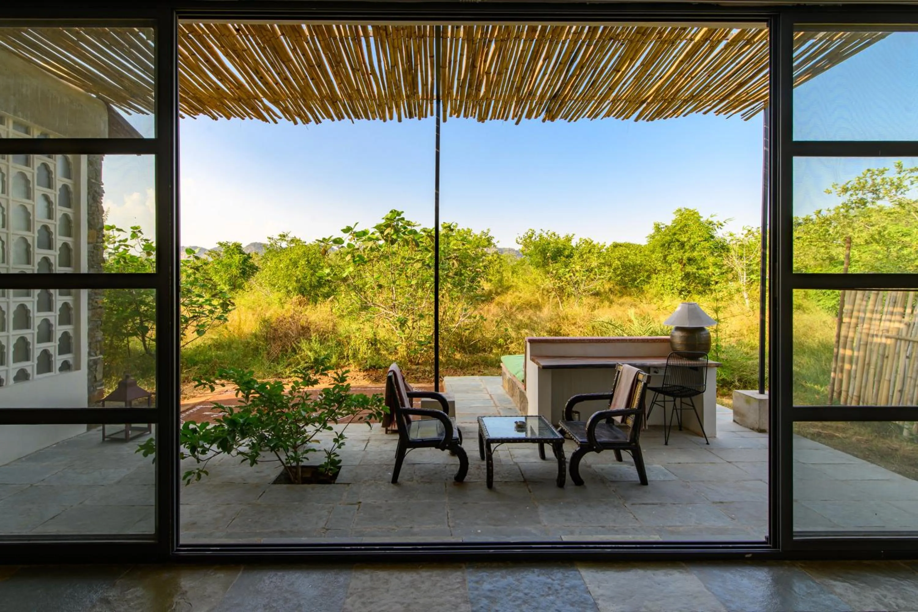 Patio in Utsav Camp Sariska