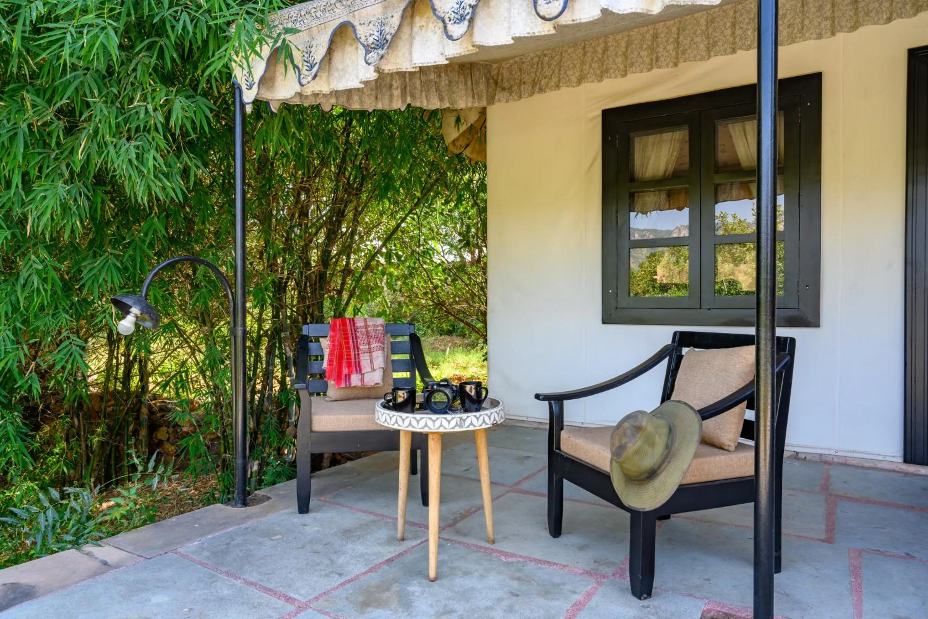 Patio in Utsav Camp Sariska