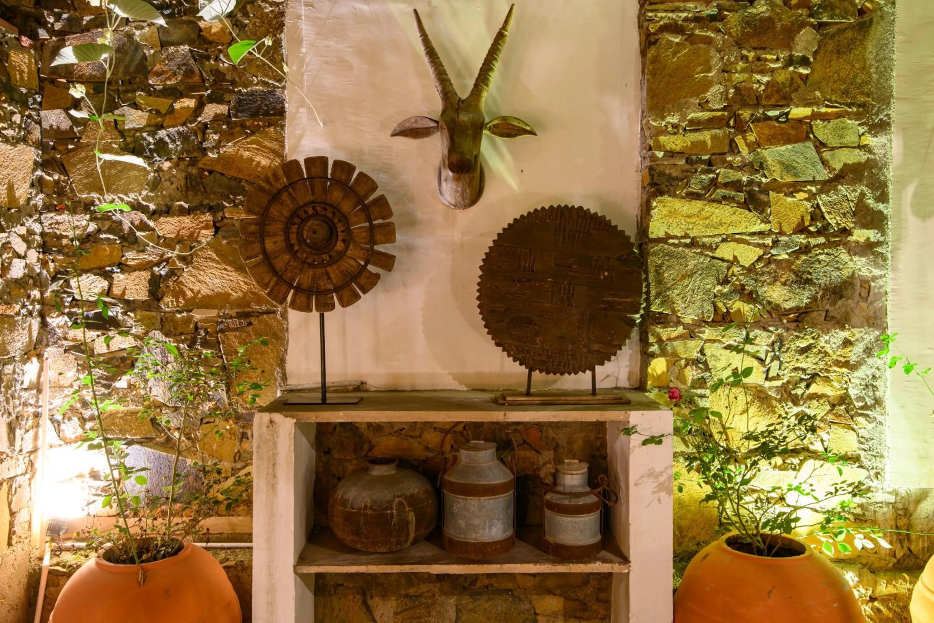 Lobby or reception in Utsav Camp Sariska