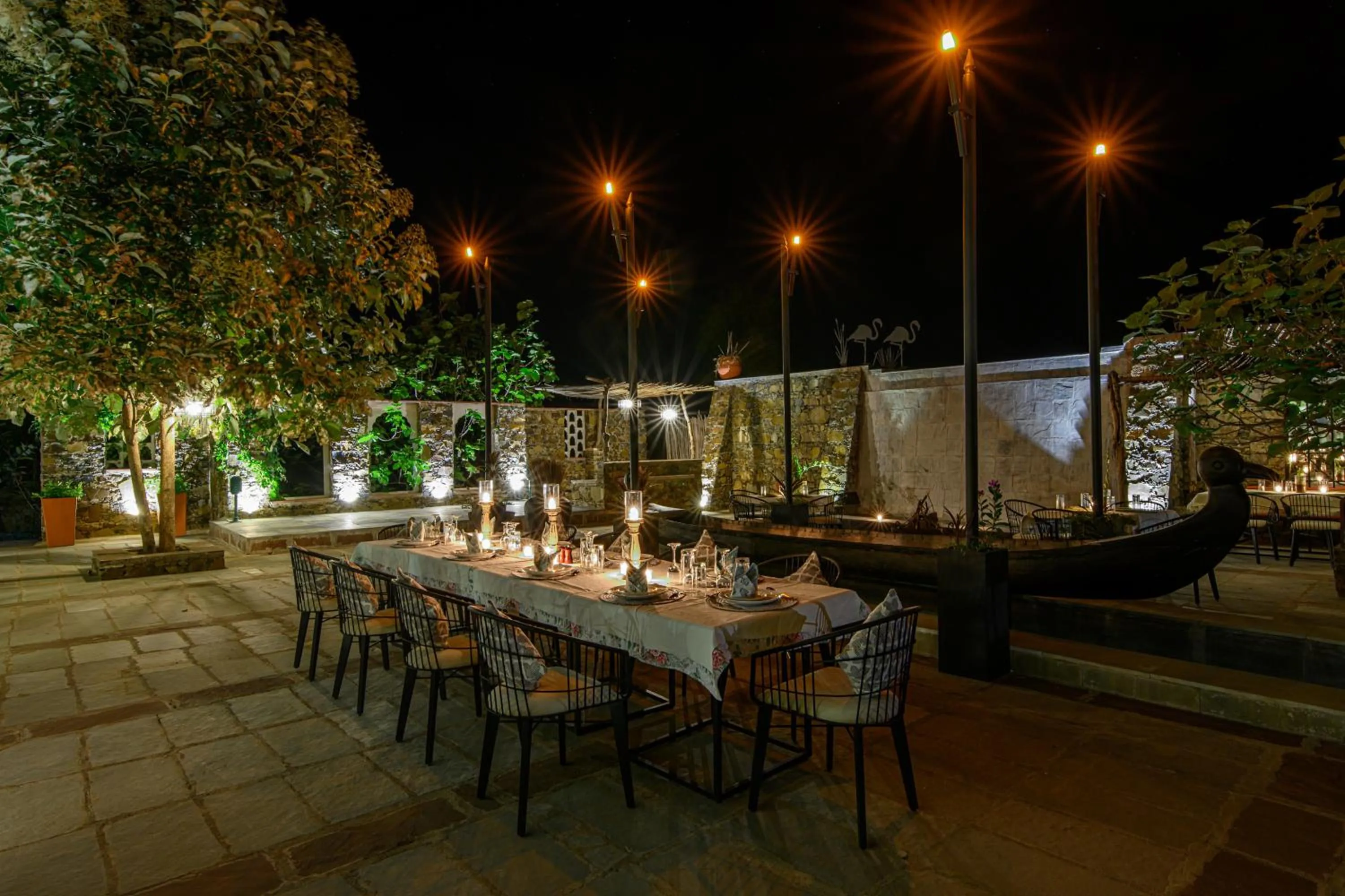 Restaurant/places to eat in Utsav Camp Sariska