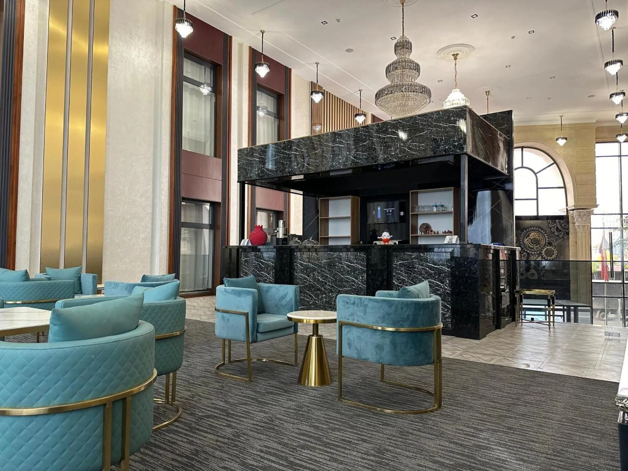 Seating area in Art Royal