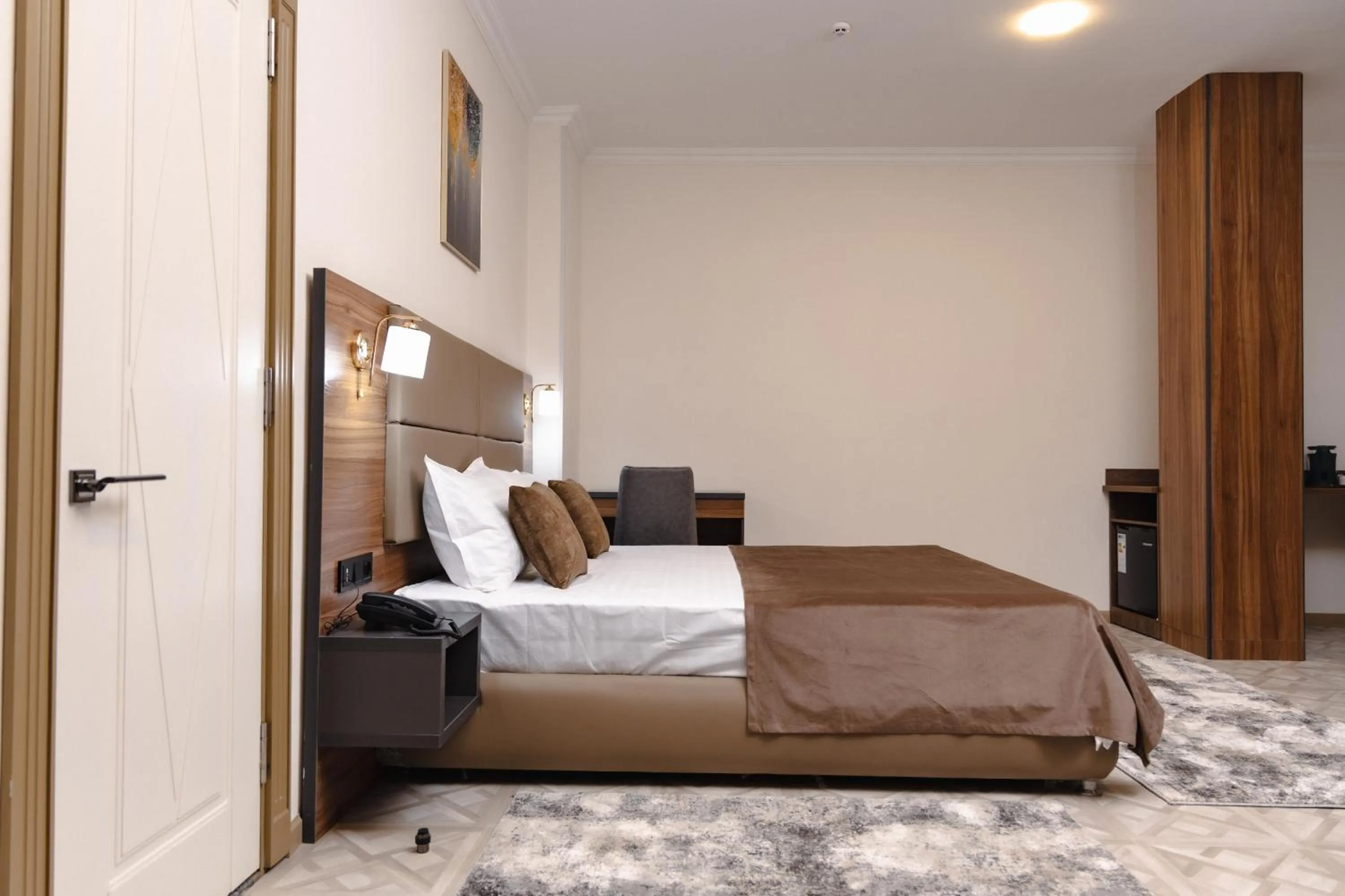 Living room, Bed in Art Royal