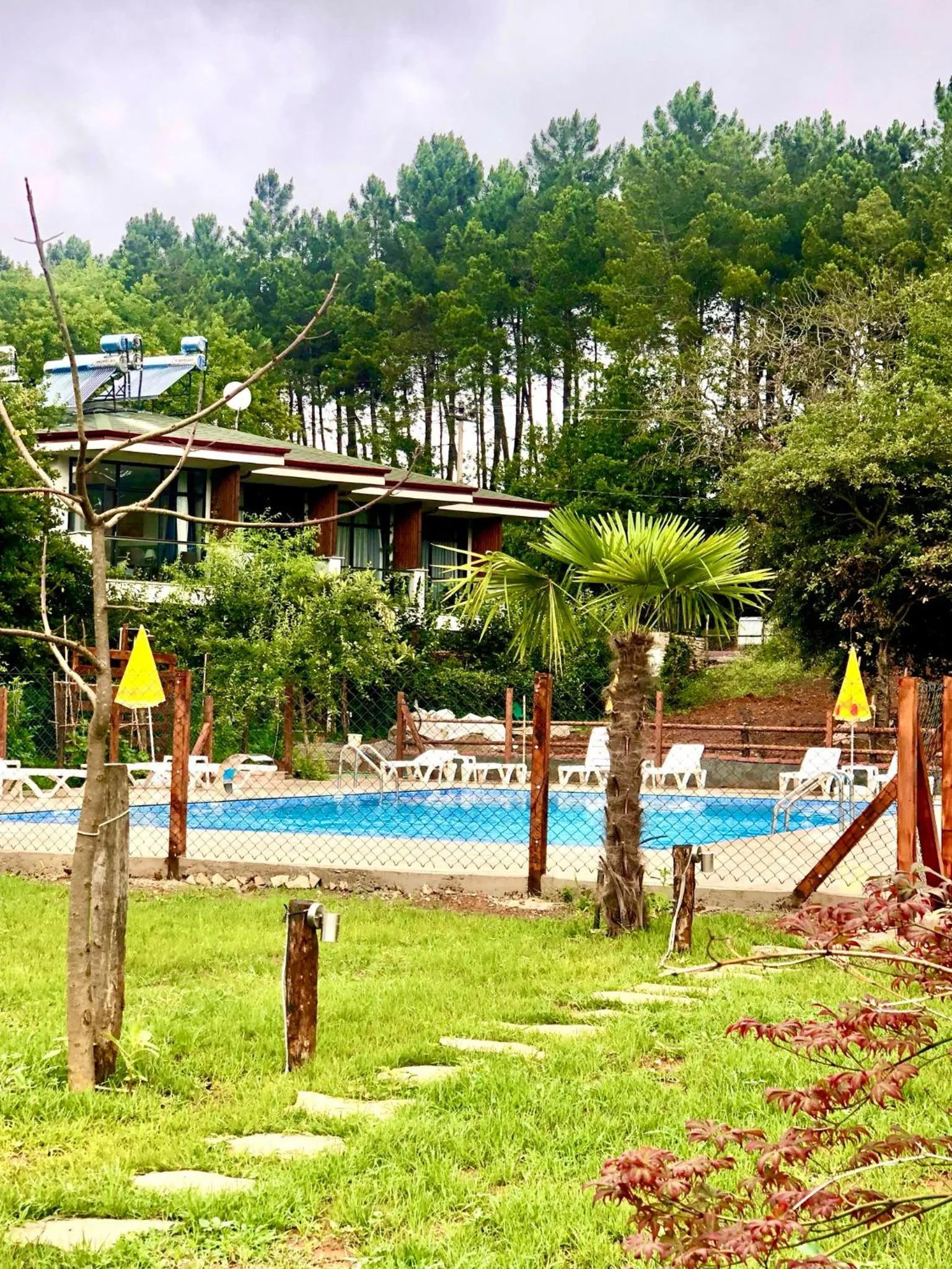 Swimming pool in Kerpe Diem Otel