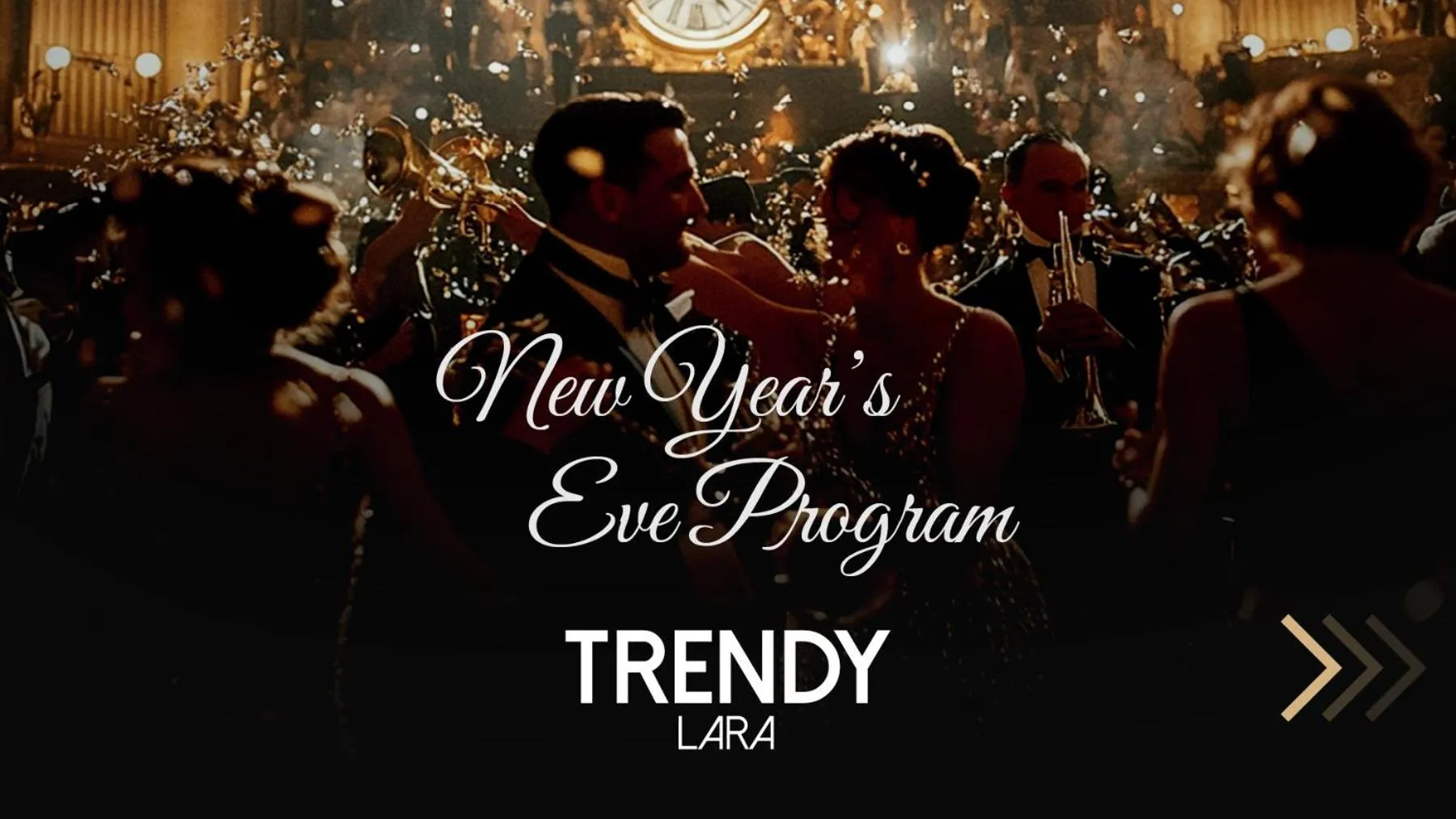 Text overlay in Trendy Lara