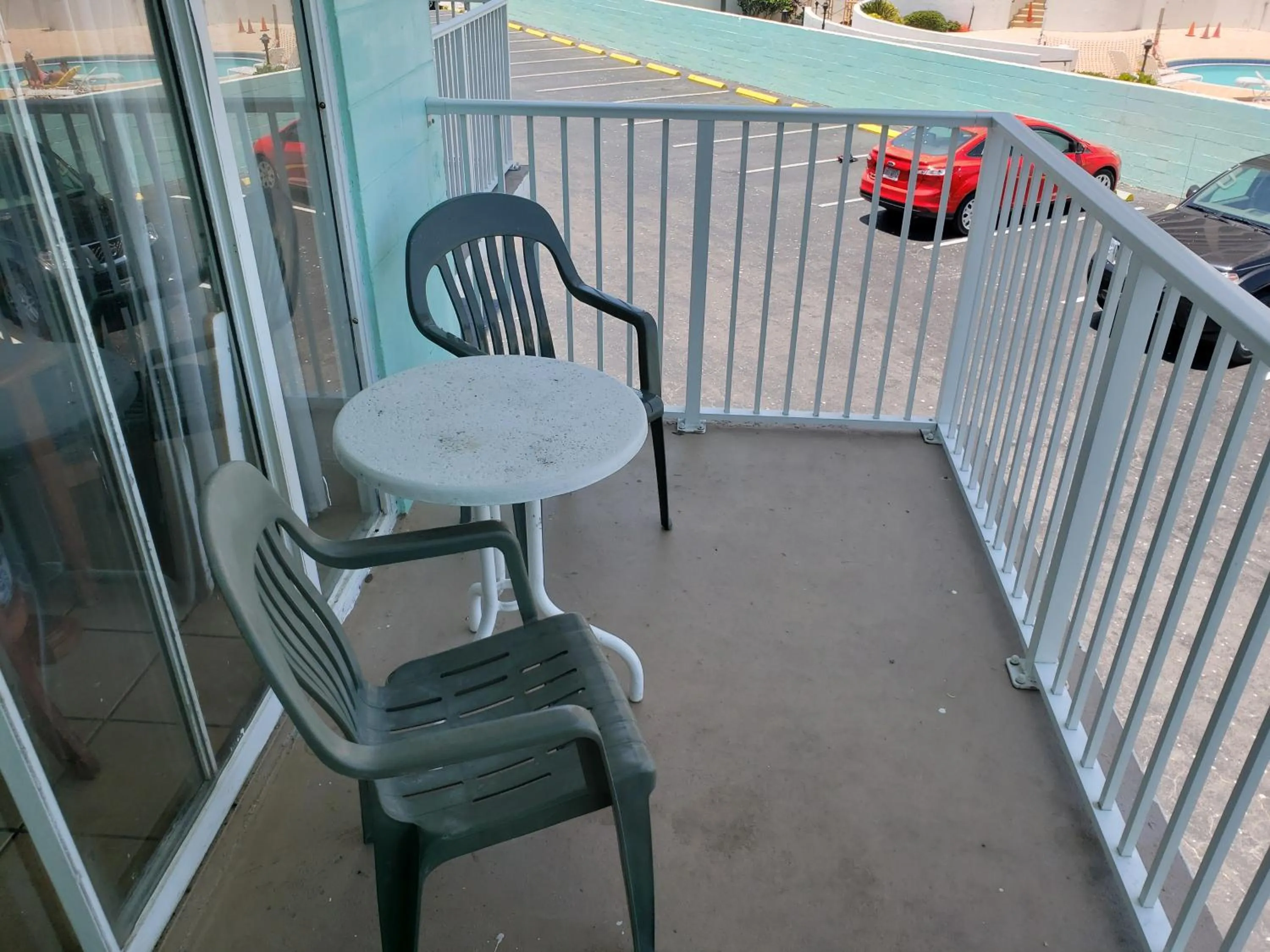 Patio in SeaScape Inn - Daytona Beach Shores