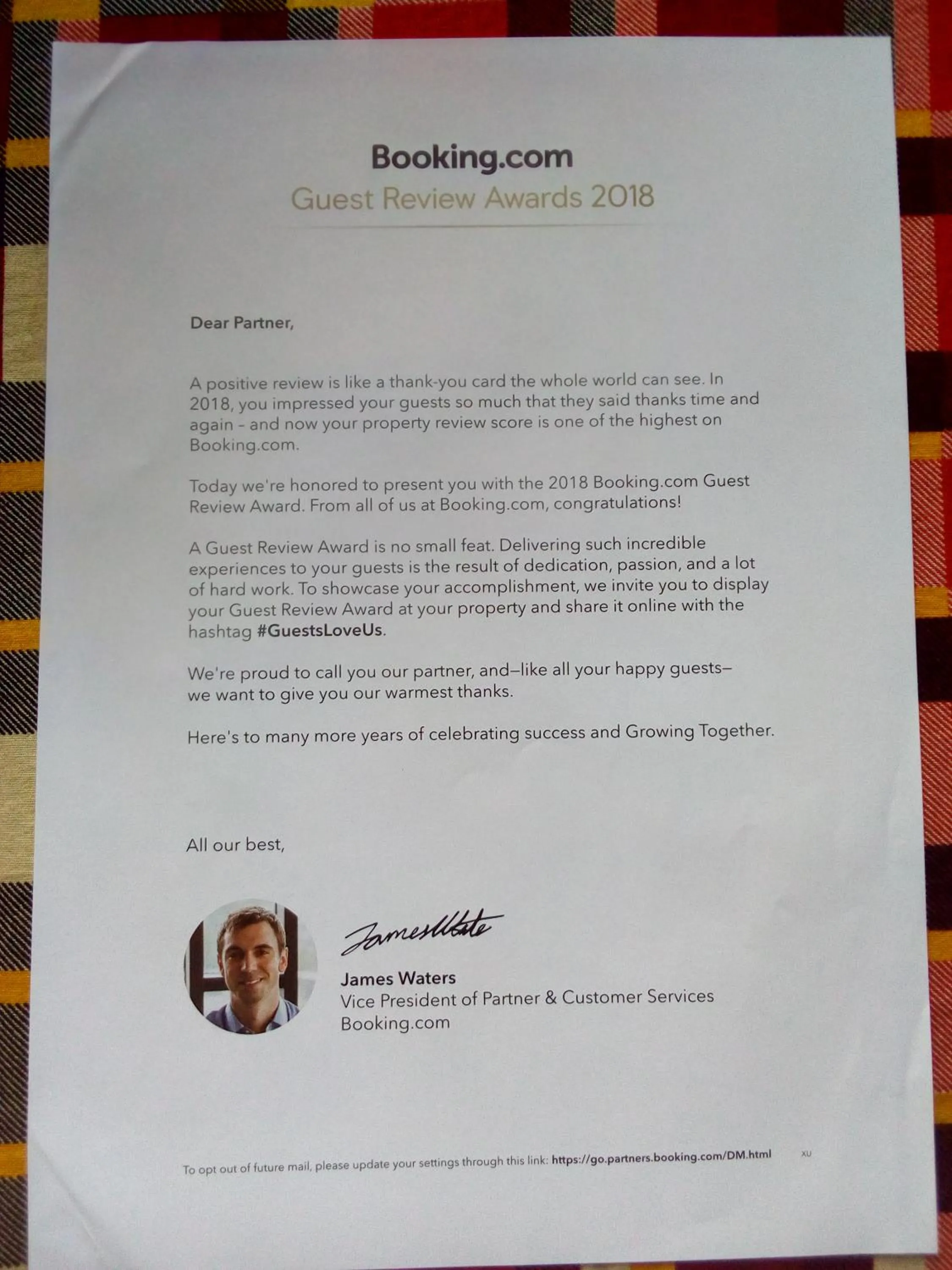 Certificate/Award in Nethmi Homestay & family Restaurant