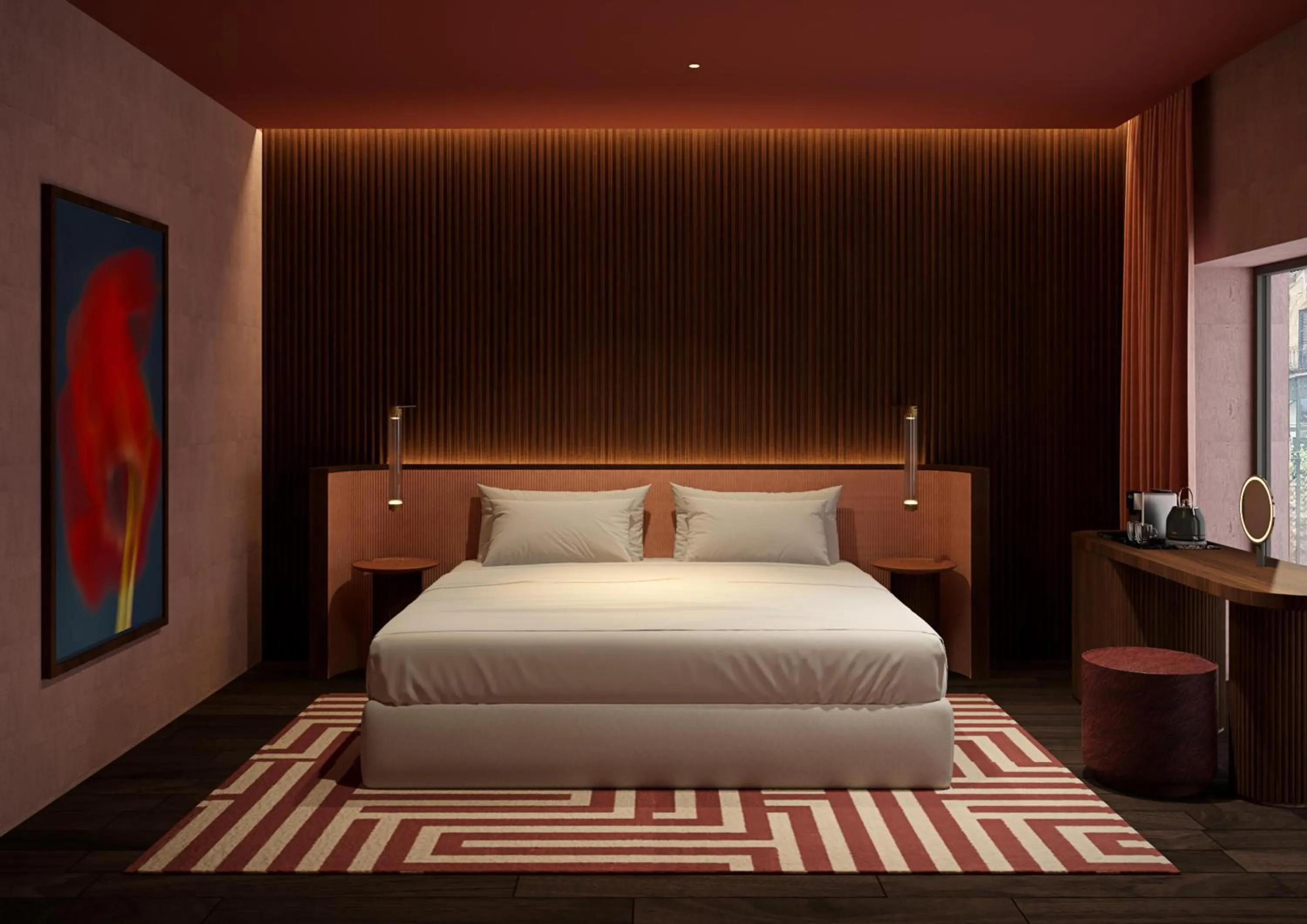 King Corner Box Suite in Palacio Bellas Artes San Sebastian, Curio Collection Hilton