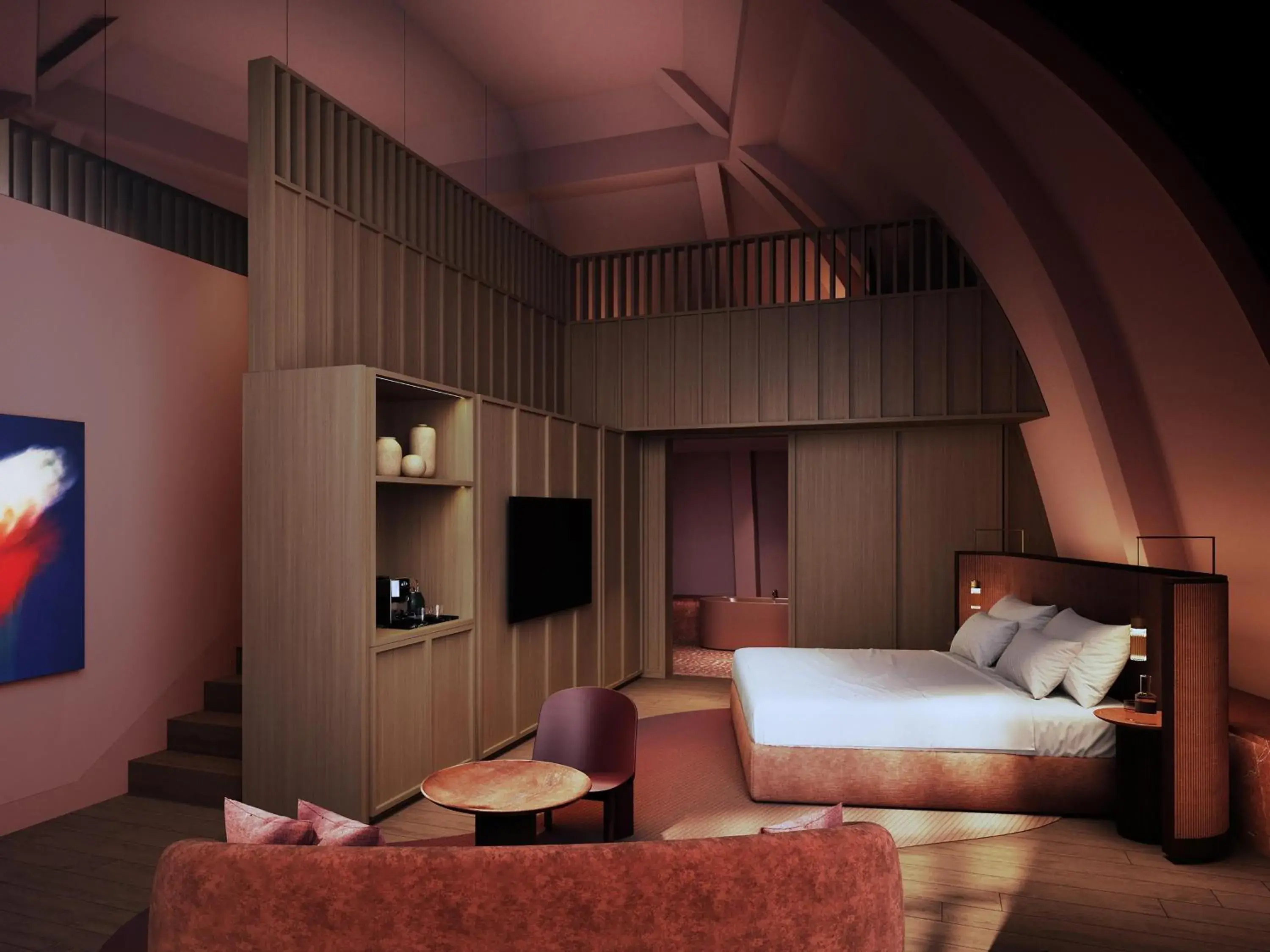 Cupula Suite with Terrace in Palacio Bellas Artes San Sebastian, Curio Collection Hilton Cupula Suite with Terrace in Palacio Bellas Artes San Sebastian, Curio Collection Hilton