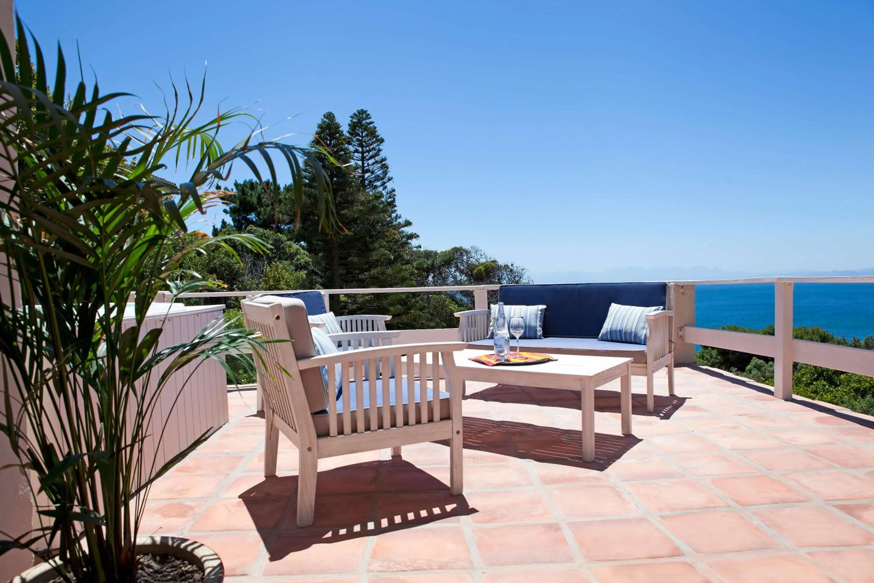 Balcony/Terrace in Seabreeze Luxury Two Bedroom Self Catering Penthouse