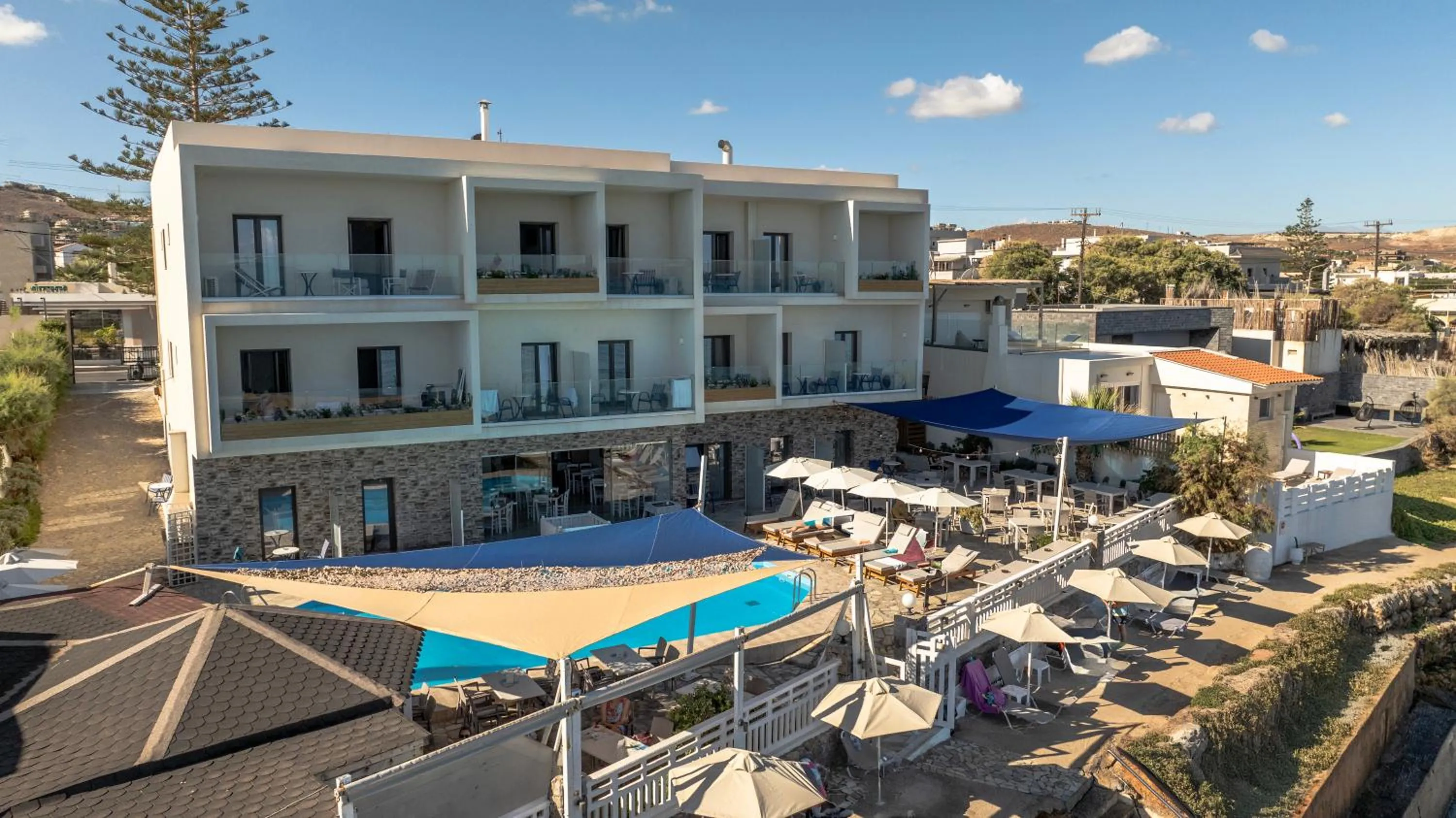 Property building in Sunset Beach Hotel