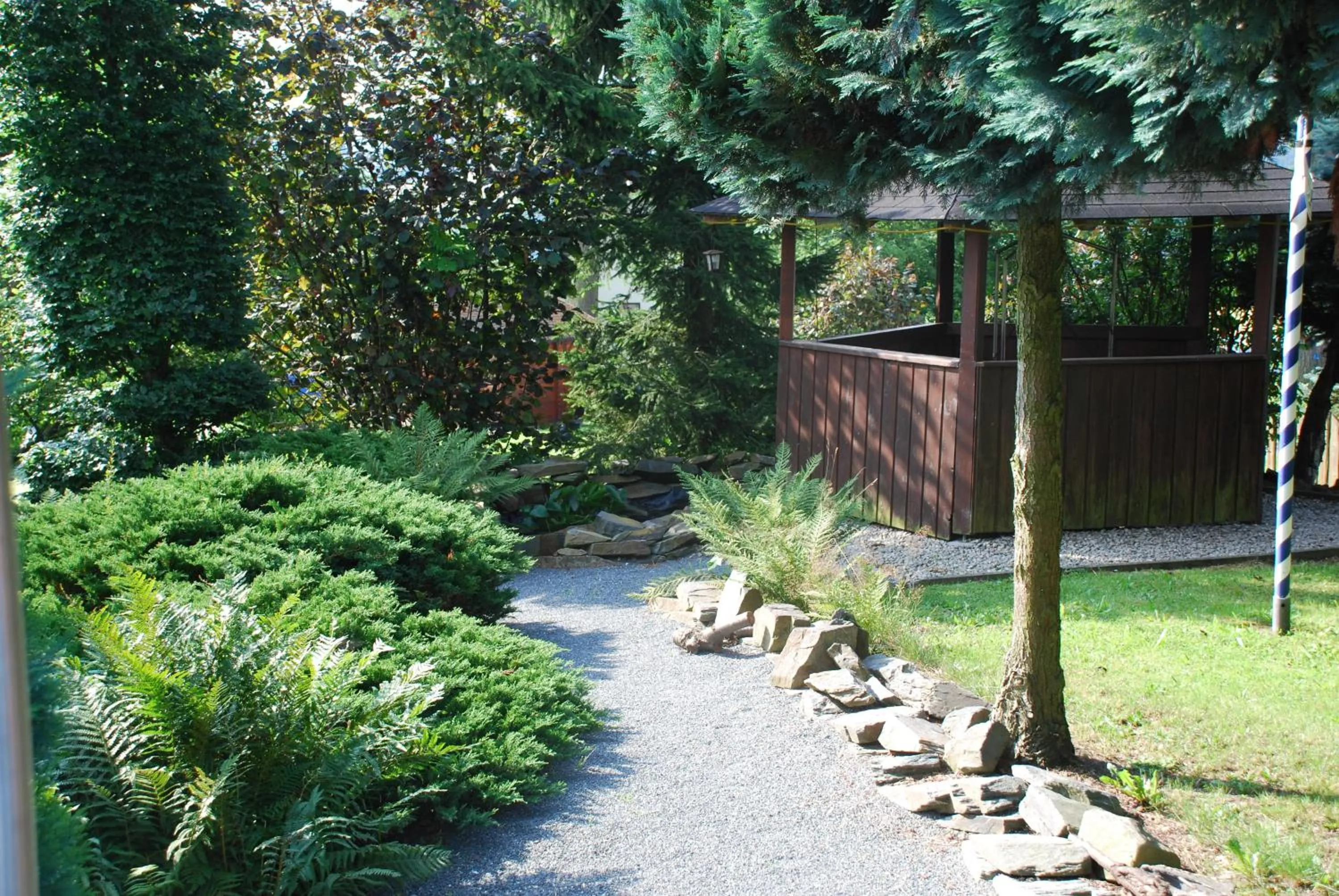 Garden in Hotel Alpenhof