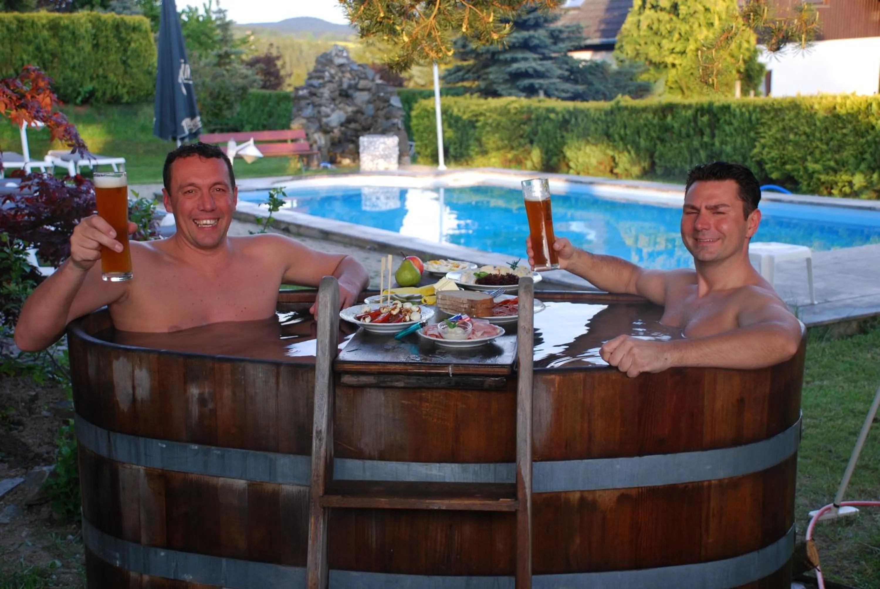 Garden in Hotel Alpenhof