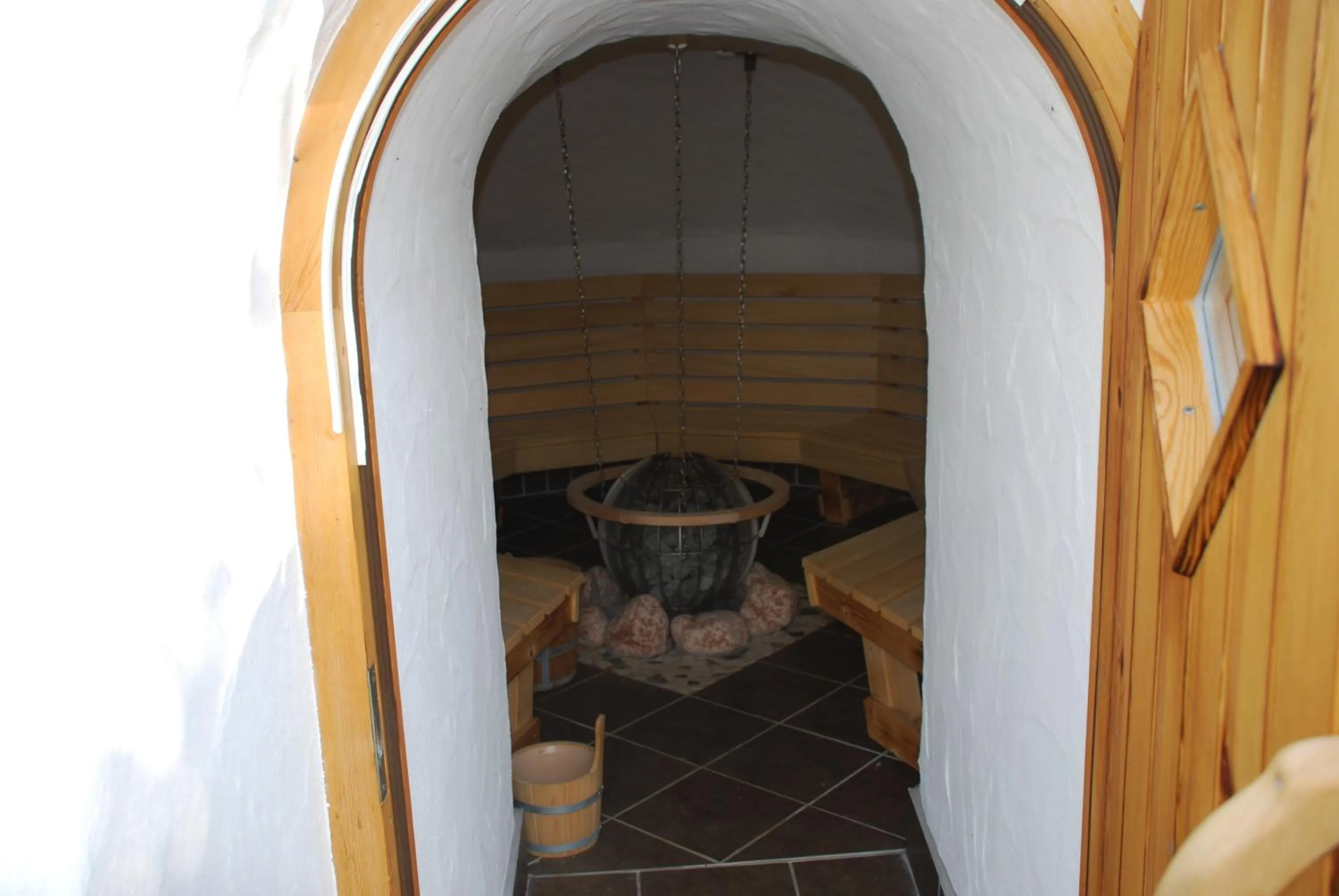 Sauna in Hotel Alpenhof