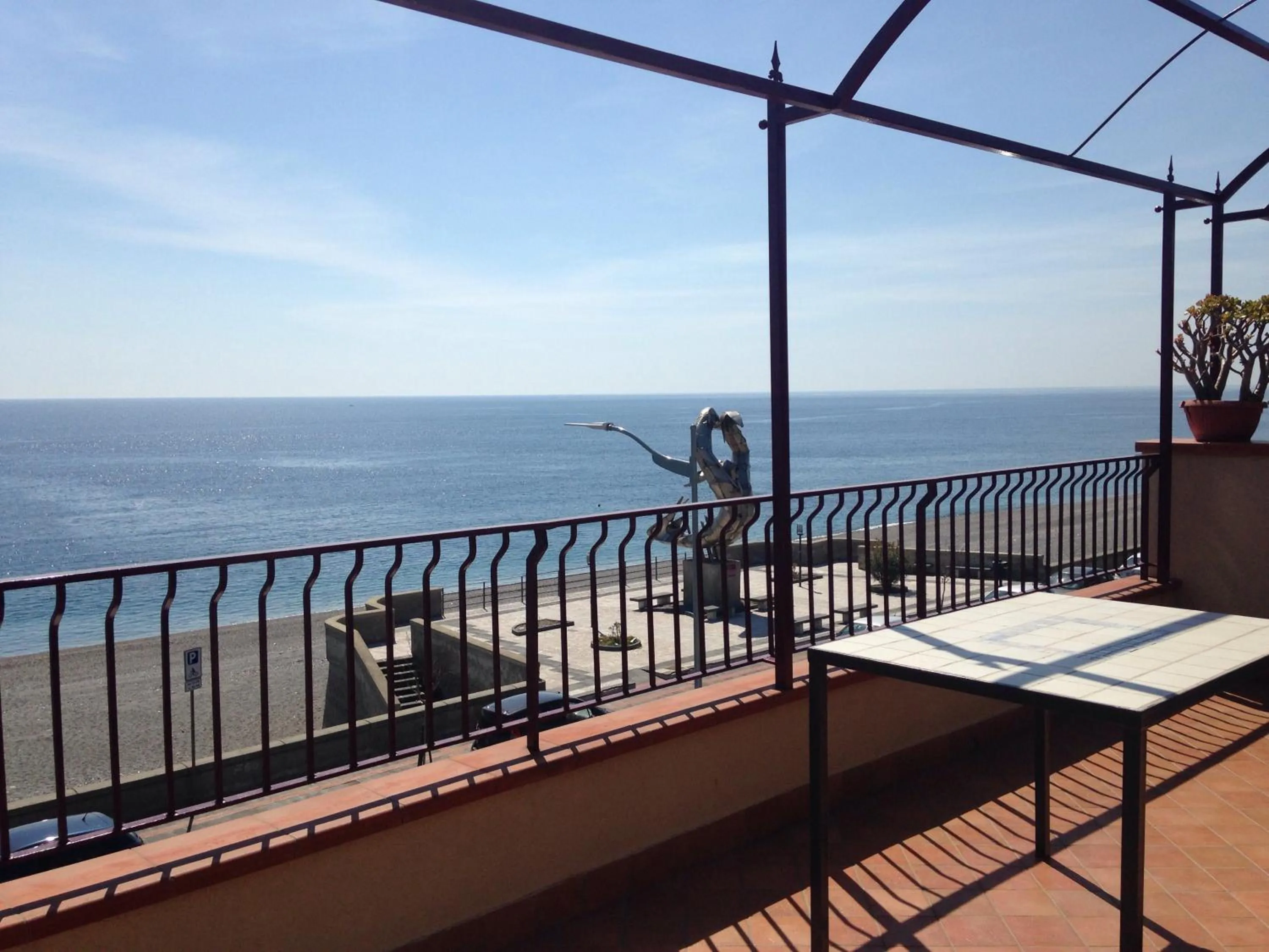 Balcony/Terrace in B&B La Sirena