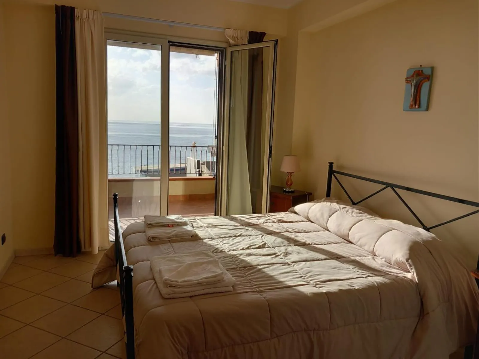 Bed in B&B La Sirena