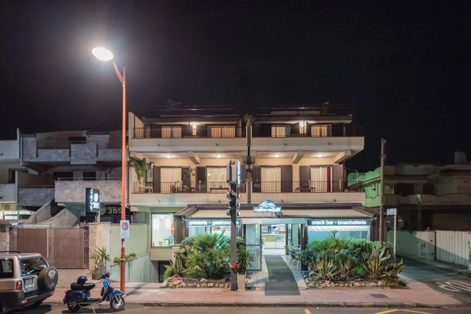 Facade/entrance in B&B La Sirena