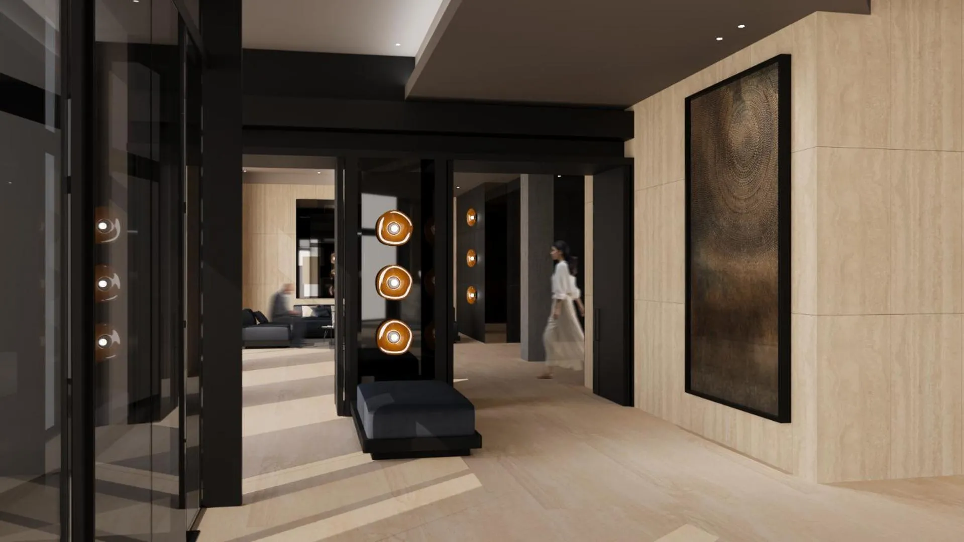 Lobby or reception in Palazzo Loreto Hotel Milano