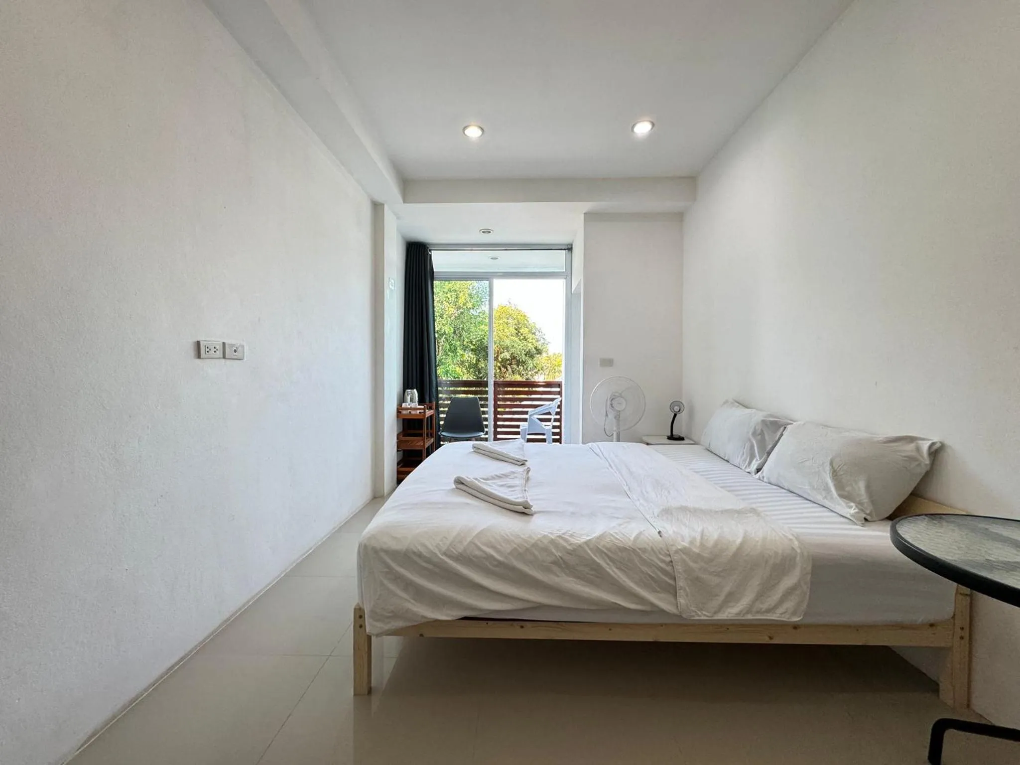 Bed in Sleep inn Samui