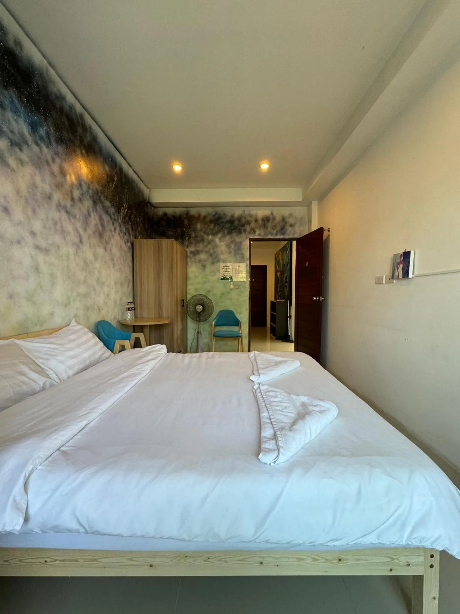 Bed in Sleep inn Samui