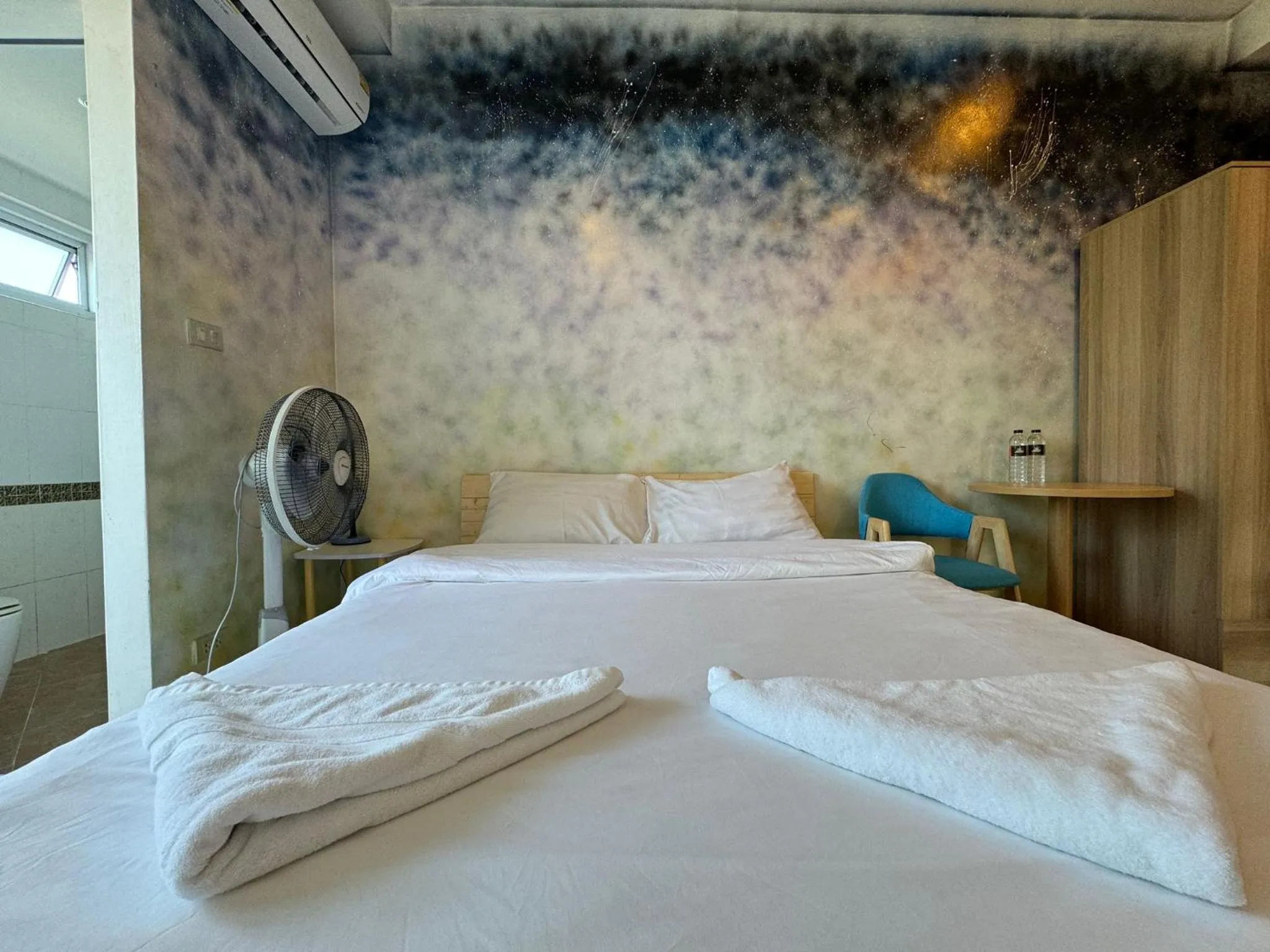 Bed in Sleep inn Samui