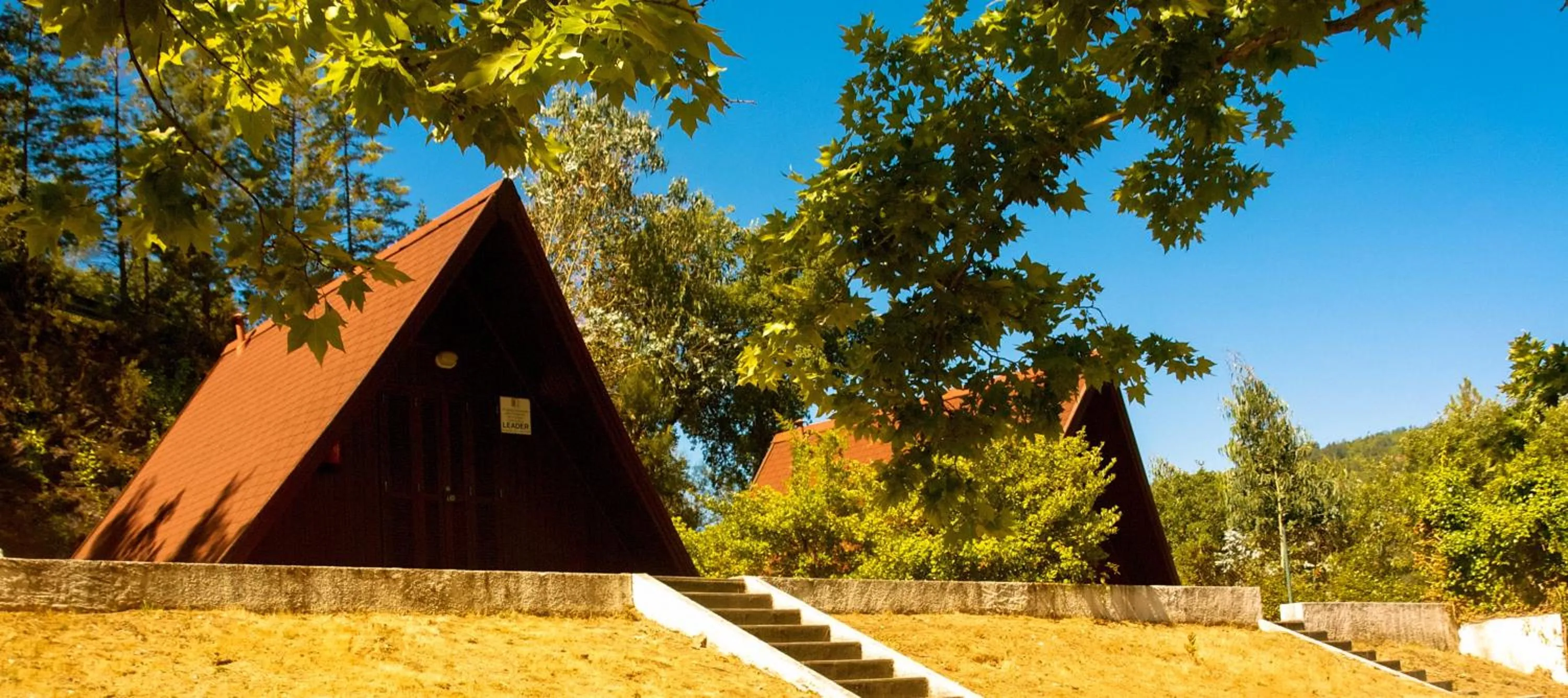 Facade/entrance in Góis Camping