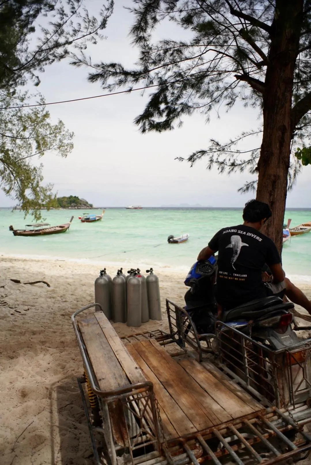 Beach in Adang Sea Divers & Eco Lodge