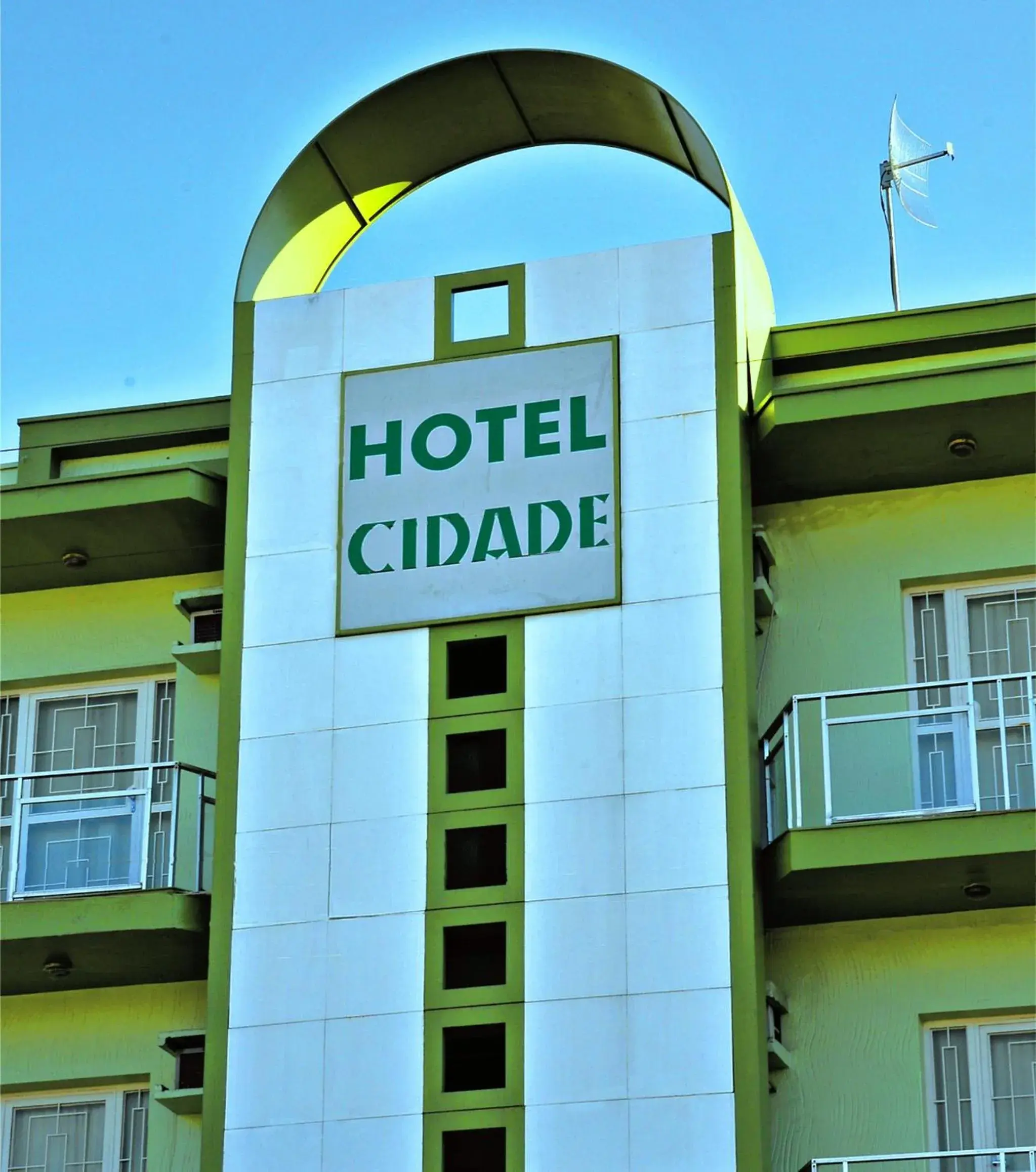 Facade/entrance in Hotel Cidade Facade/entrance in Hotel Cidade