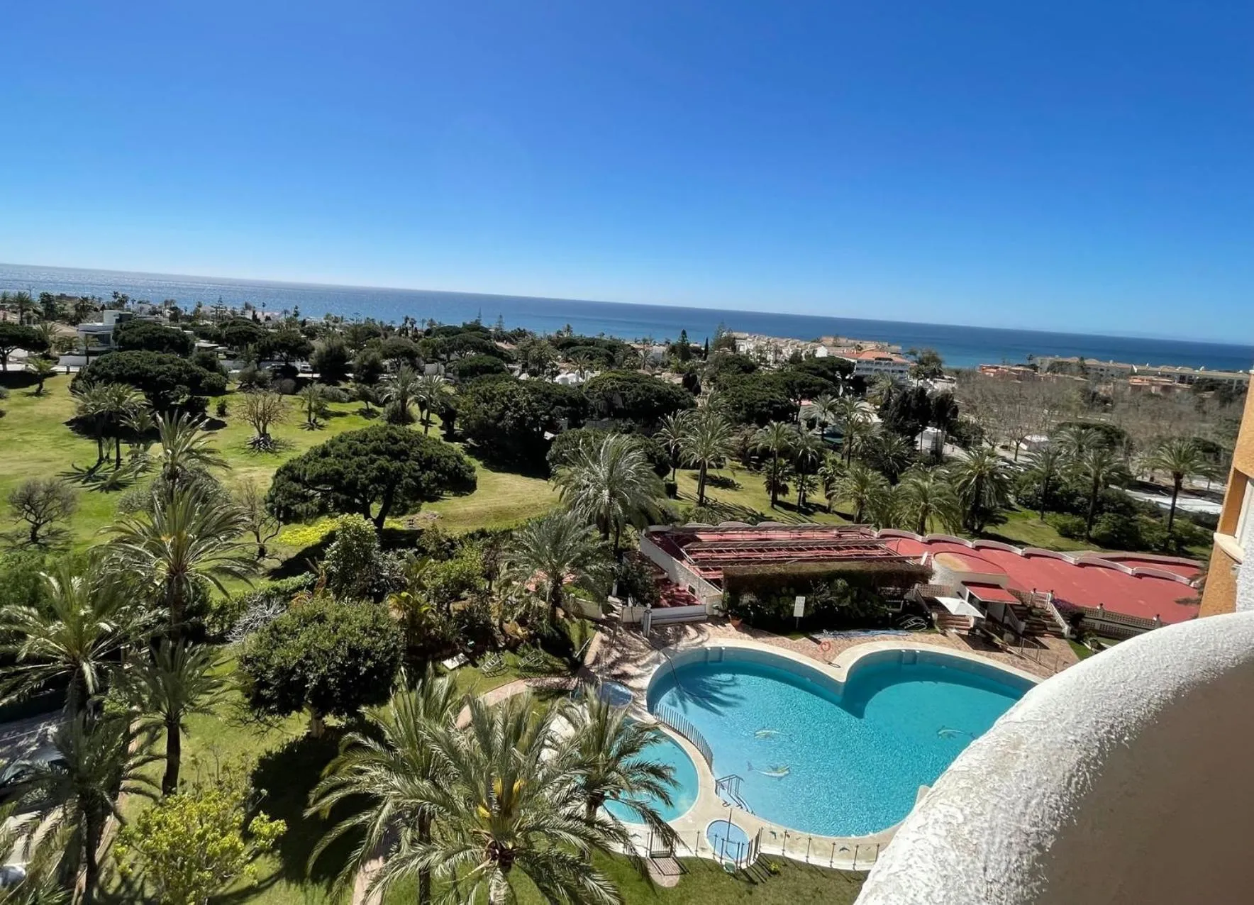 Sea view in Apartamentos Coronado