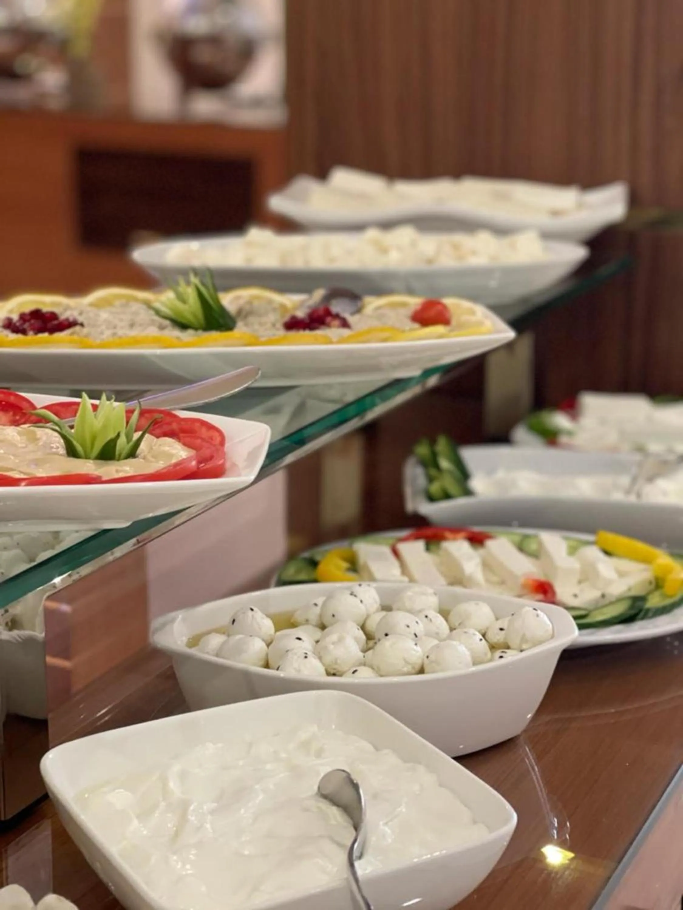 Breakfast in Sama Inn Hotel