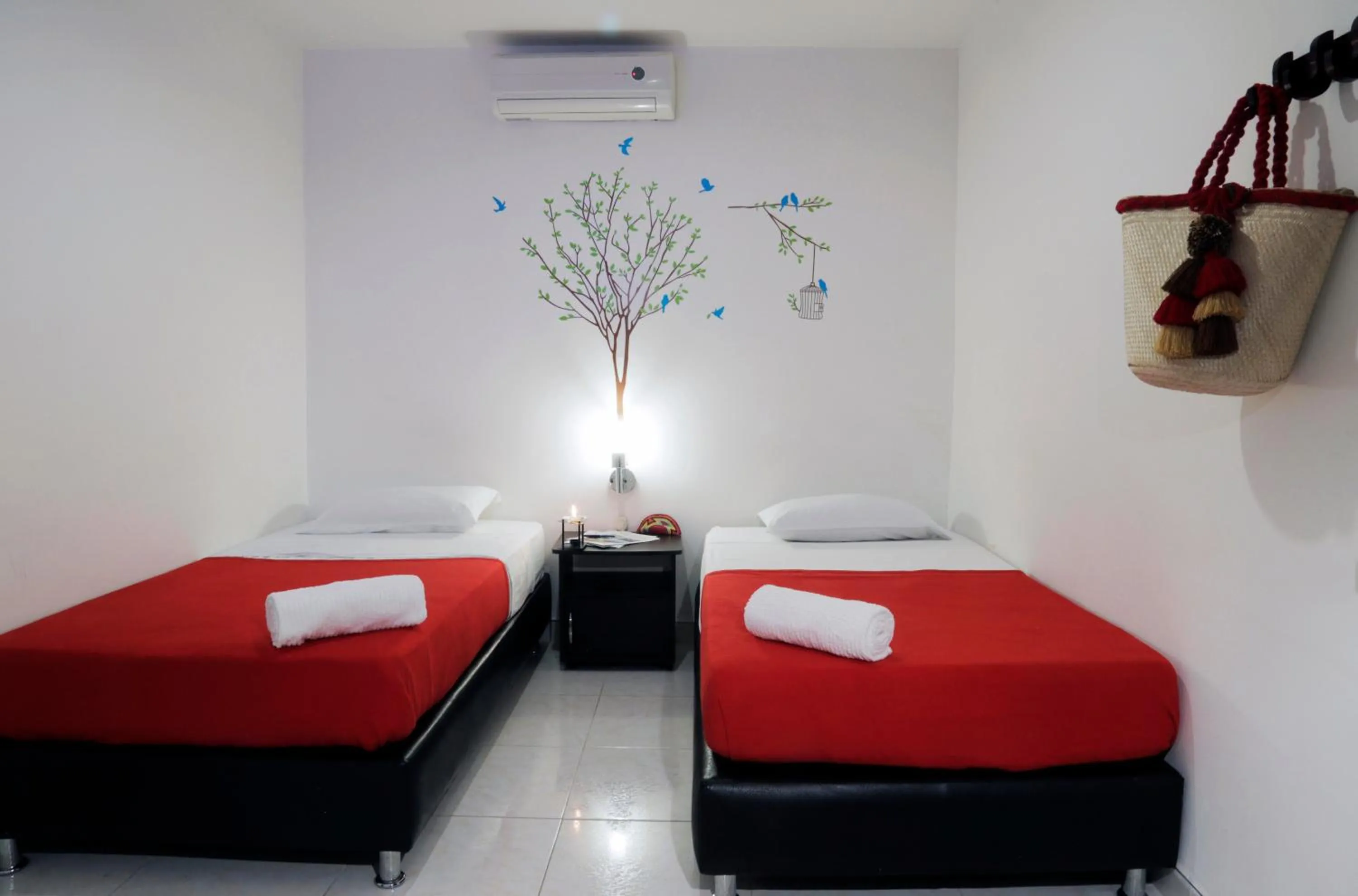 Bed in Hotel Plaza Roma