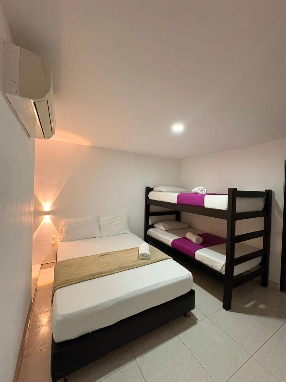 Bed in Hotel Plaza Roma