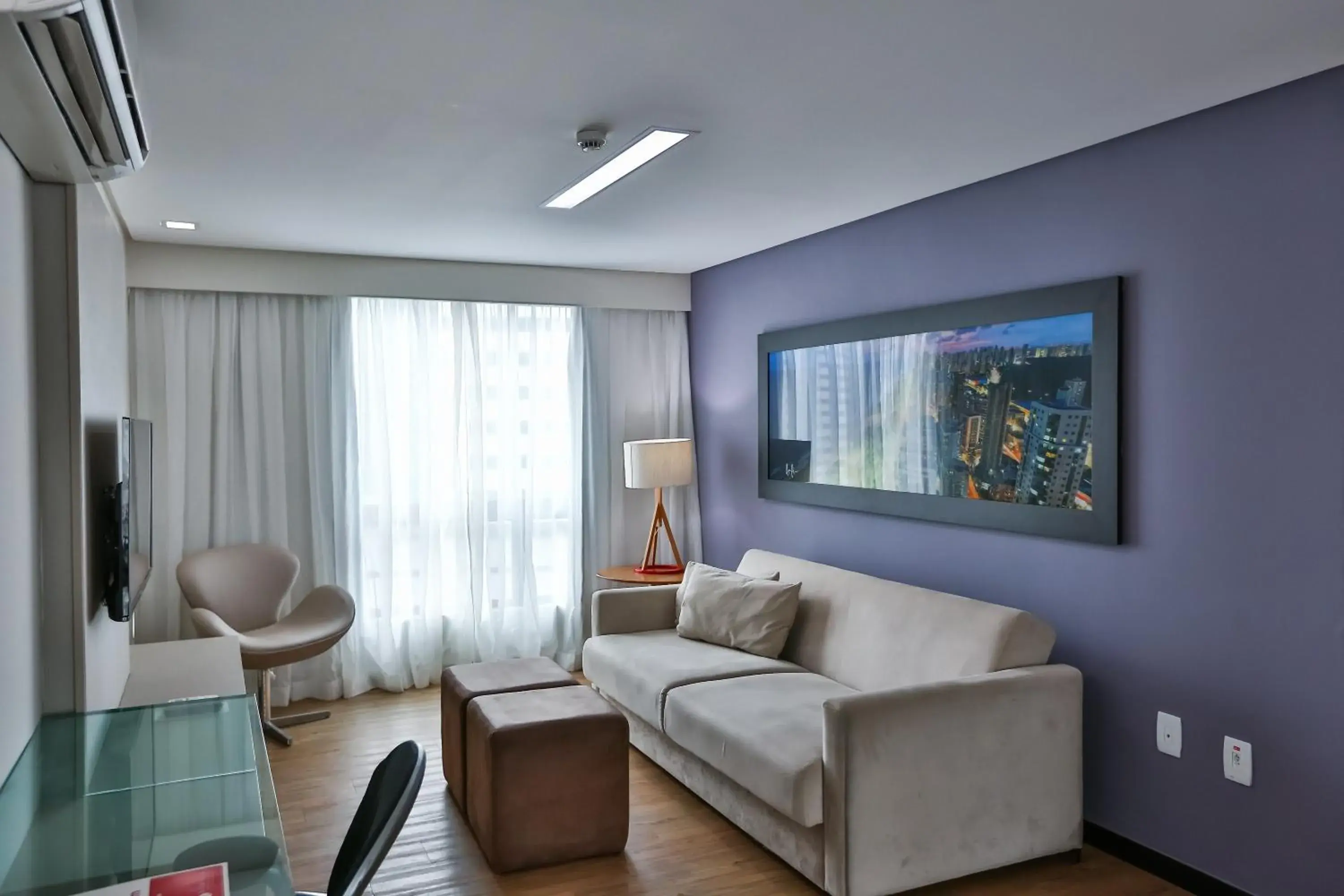 Living room in Roomo Transamerica Recife Boa Viagem Living room in Roomo Transamerica Recife Boa Viagem