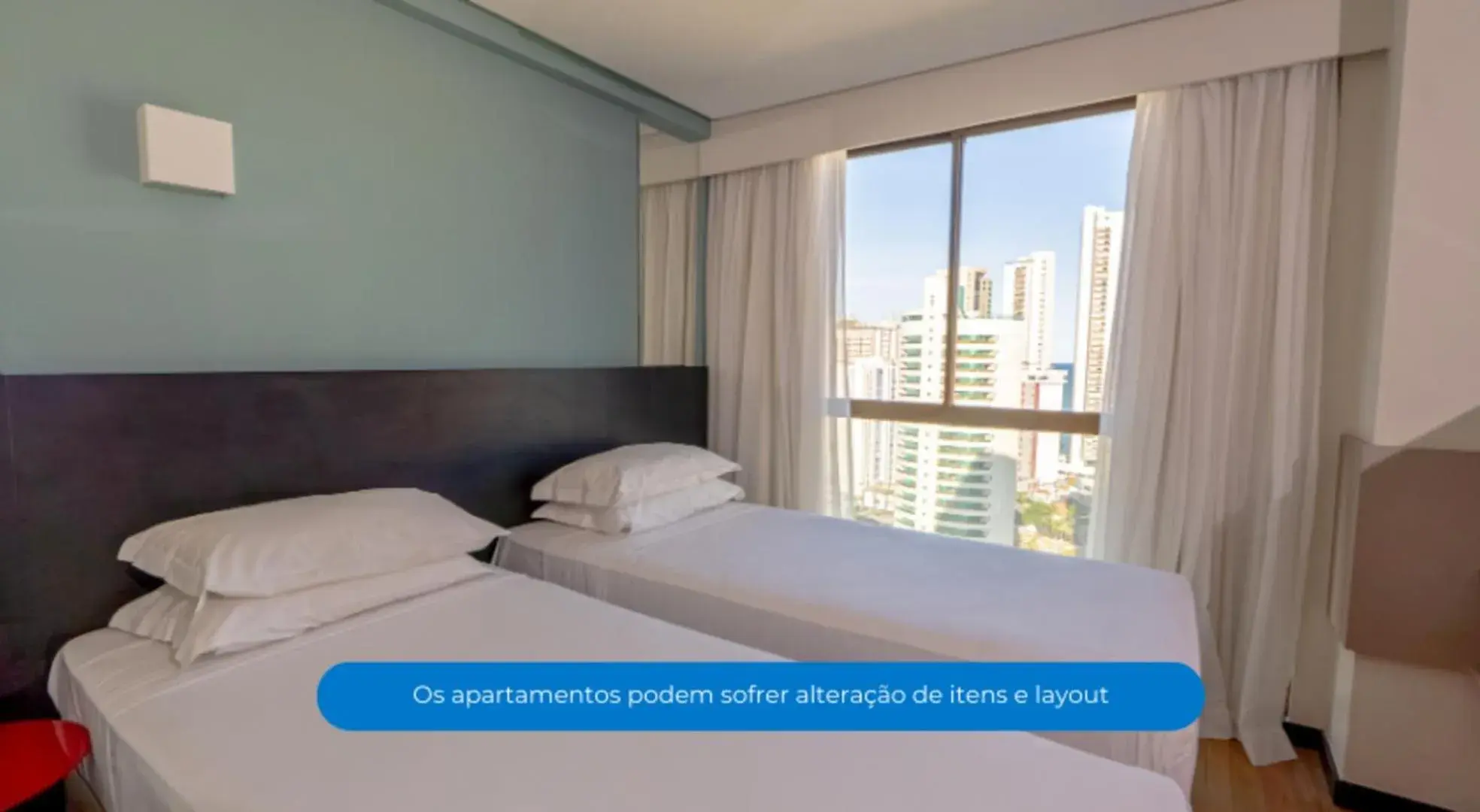 Bed in Roomo Transamerica Recife Boa Viagem Bed in Roomo Transamerica Recife Boa Viagem