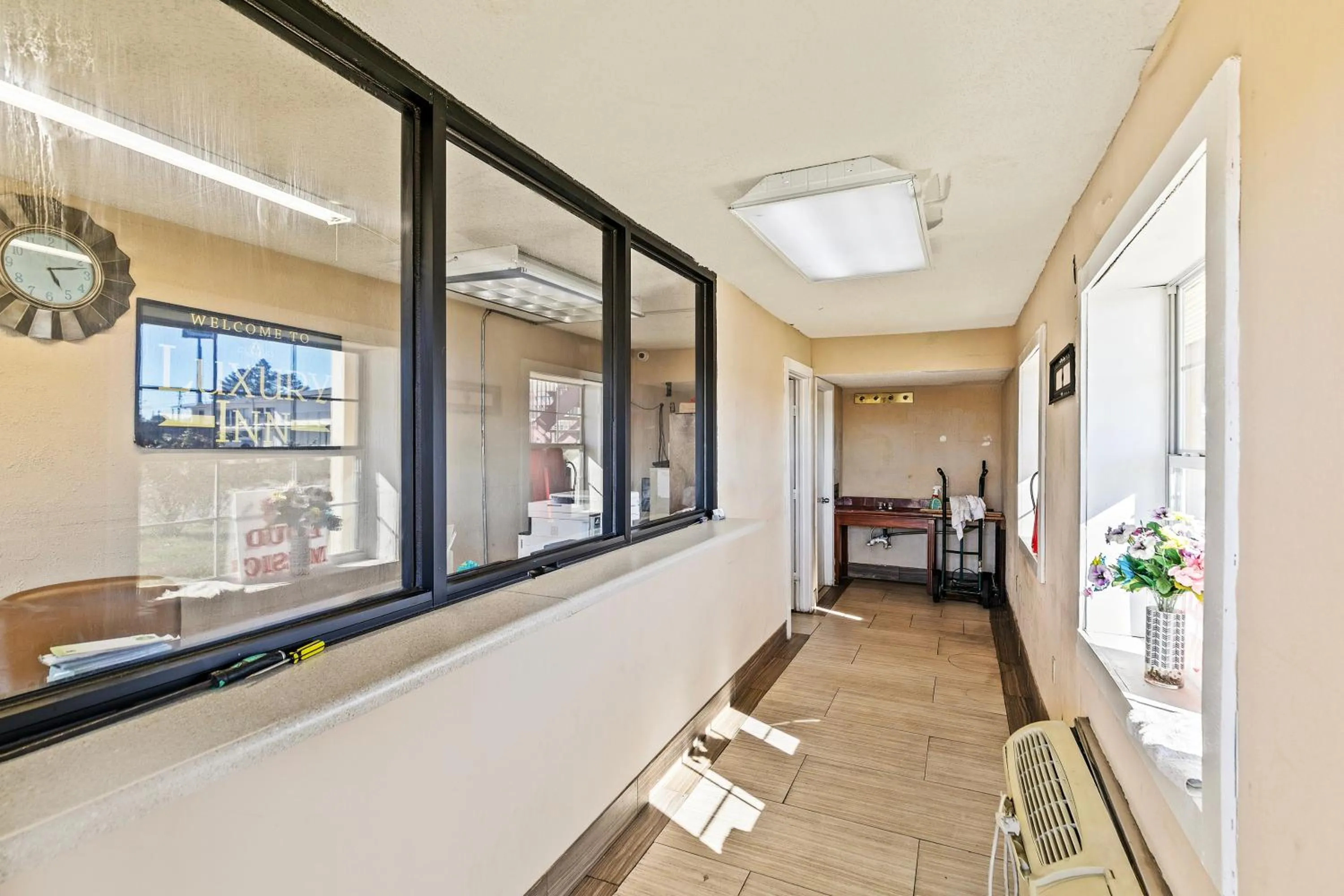 Lobby or reception in Luxury Inn By Hotel O Hattiesburg M S