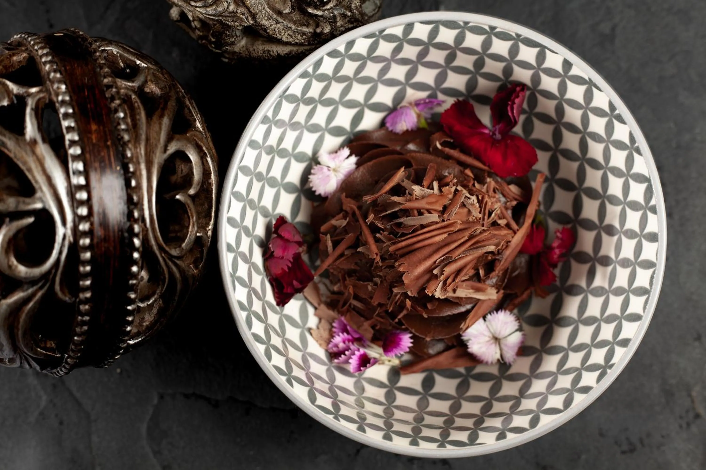 Food in InnJoy Boutique Hotel