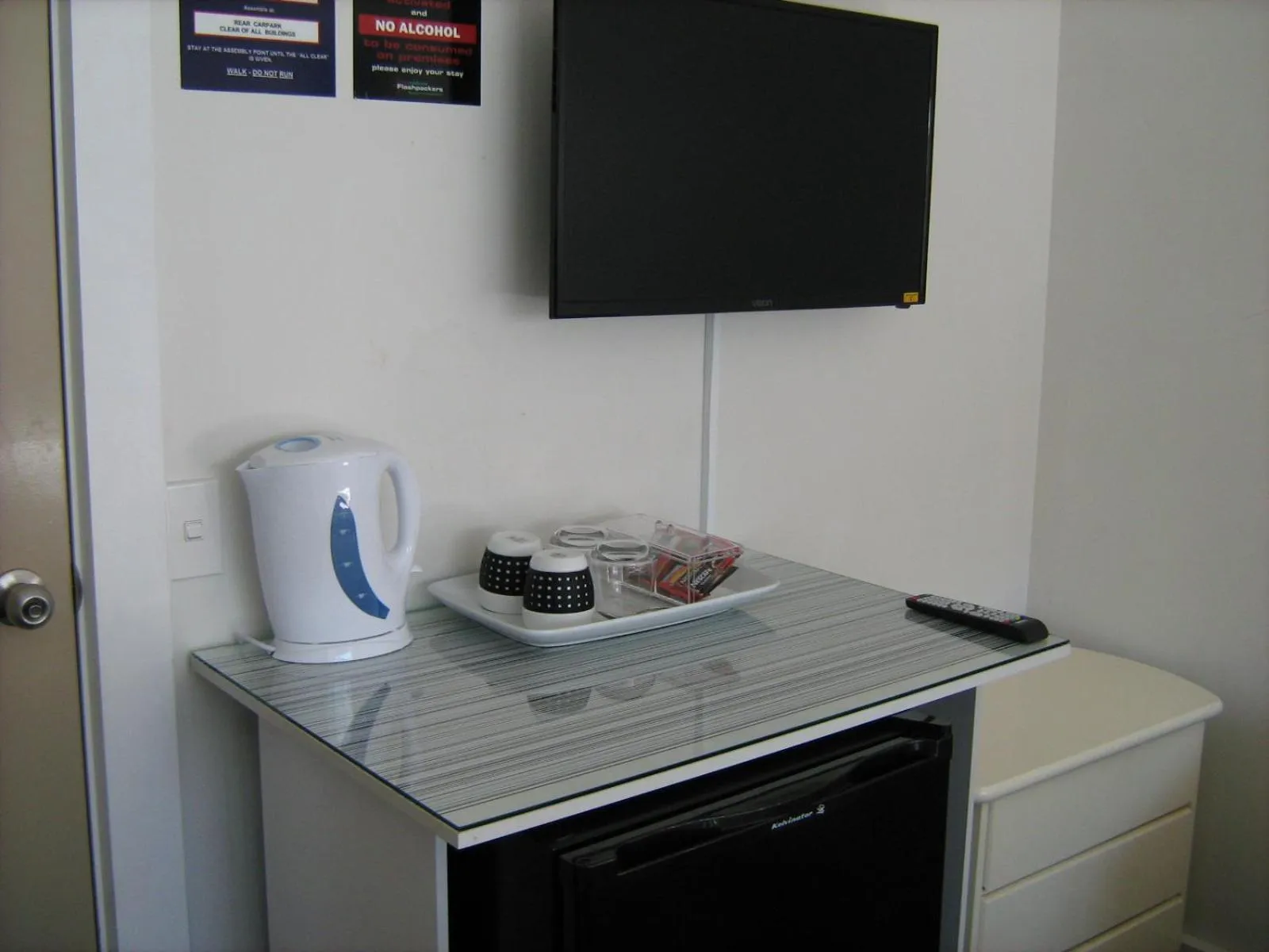 Decorative detail in Downtown Backpackers & Accommodation